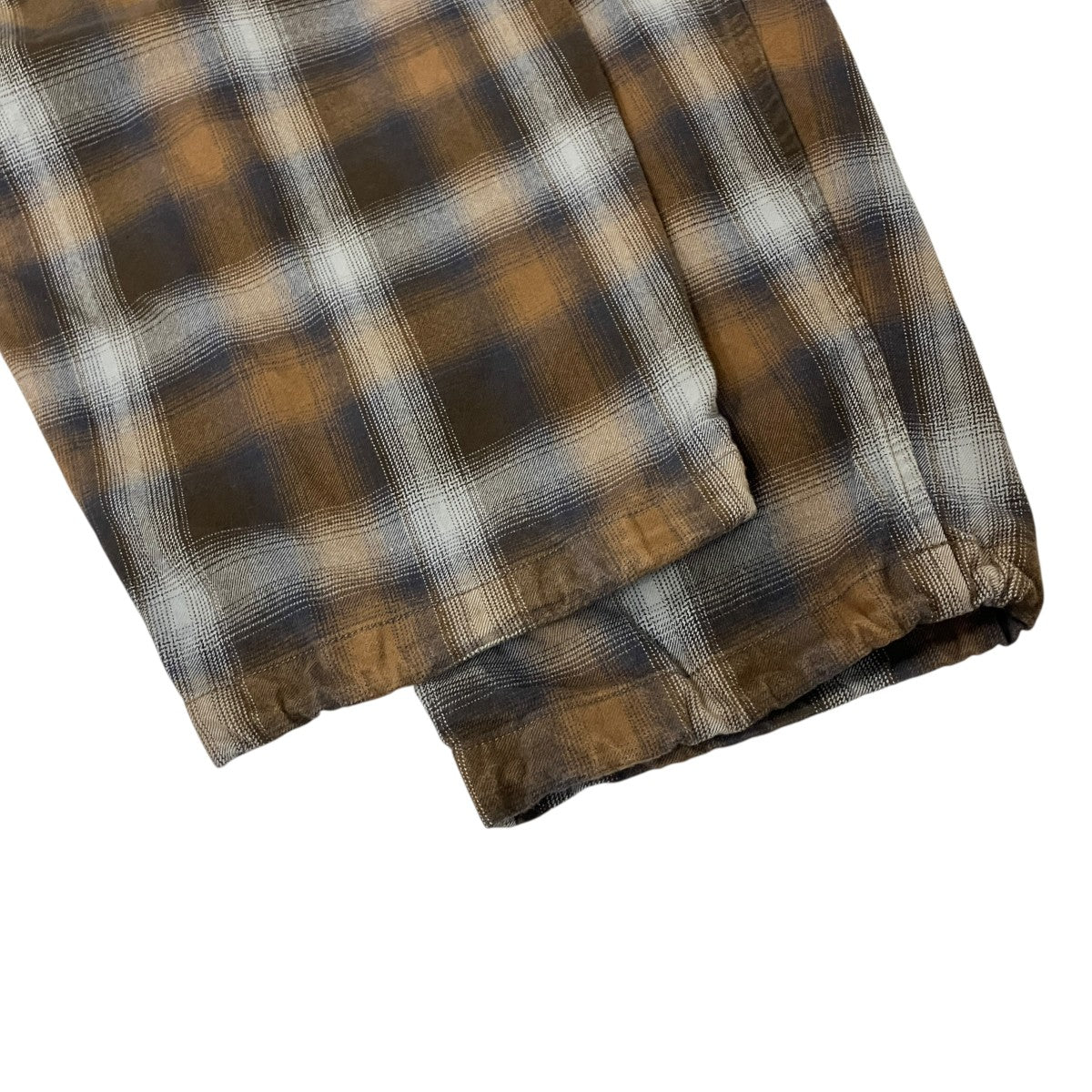 SSZ 21AWRAPOMBRE PANTSチェックワイドパンツ11-24-3156-139 古着・中古-6枚目のアイテム画像