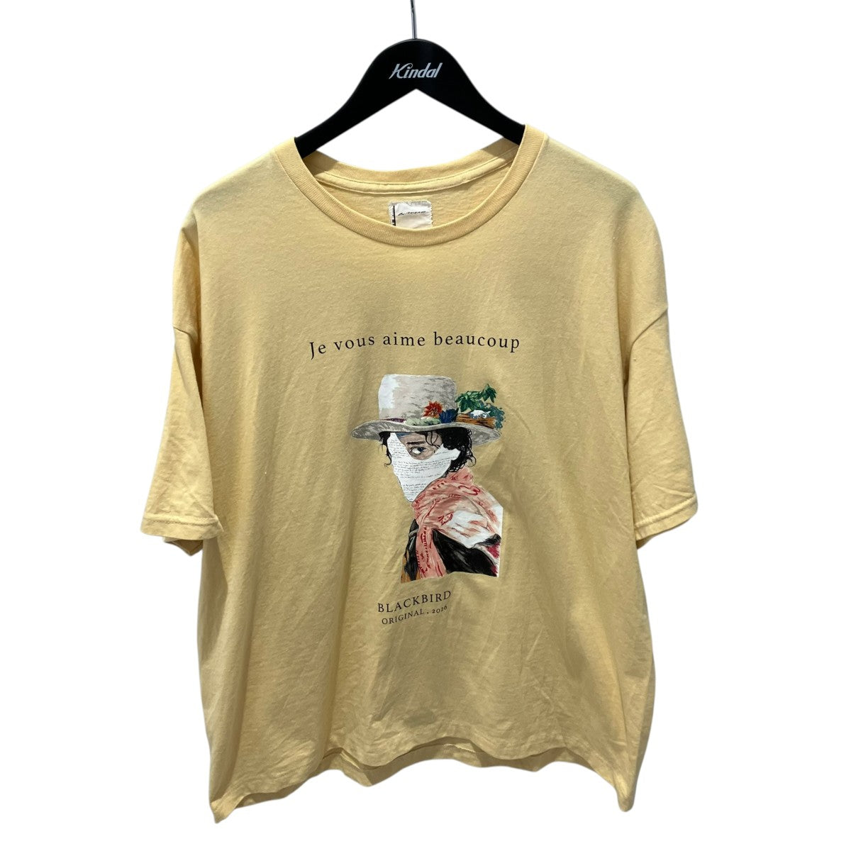 BLACKBIRD 26SScutsewn02 Vegas GoldTシャツB-007-T04 古着・中古-1枚目のアイテム画像