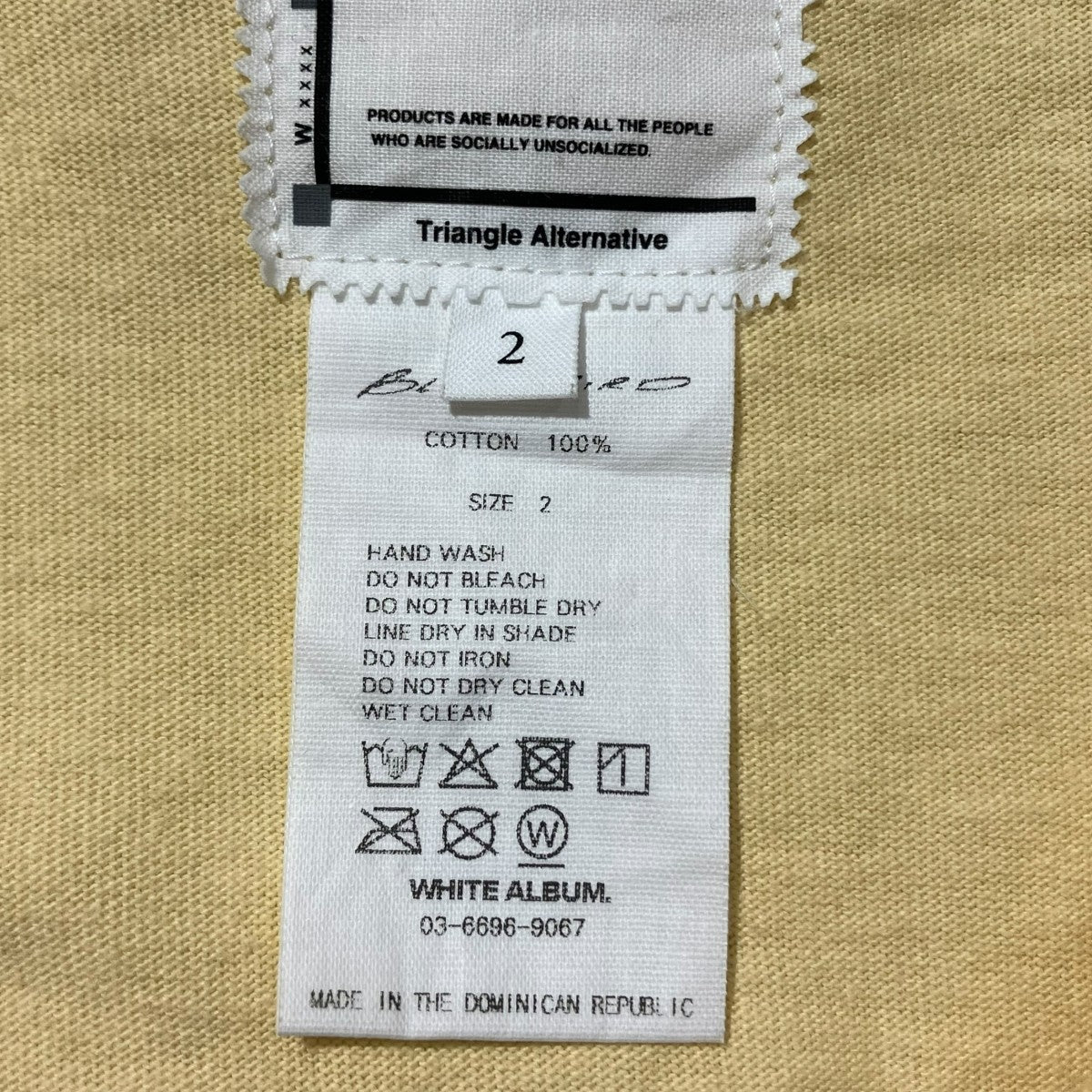 BLACKBIRD 26SScutsewn02 Vegas GoldTシャツB-007-T04 古着・中古-5枚目のアイテム画像