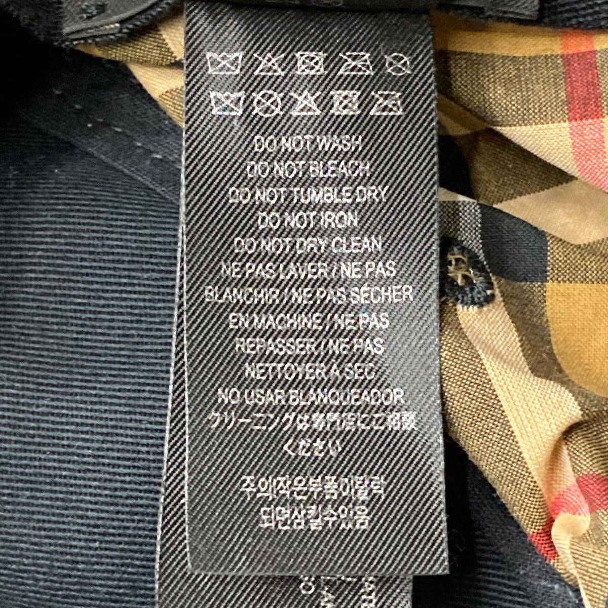BURBERRY LONDON キャップ4073689 古着・中古-5枚目のアイテム画像