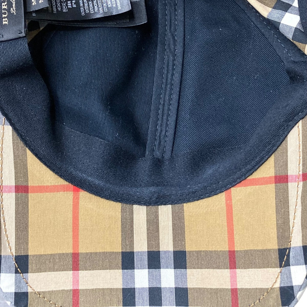 BURBERRY LONDON キャップ4073689 古着・中古-6枚目のアイテム画像