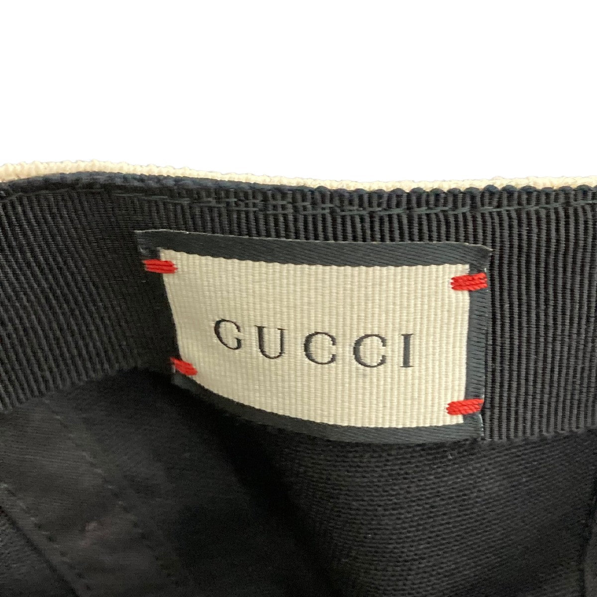 GUCCI ヘアバンドベースボールキャップ 古着・中古-4枚目のアイテム画像