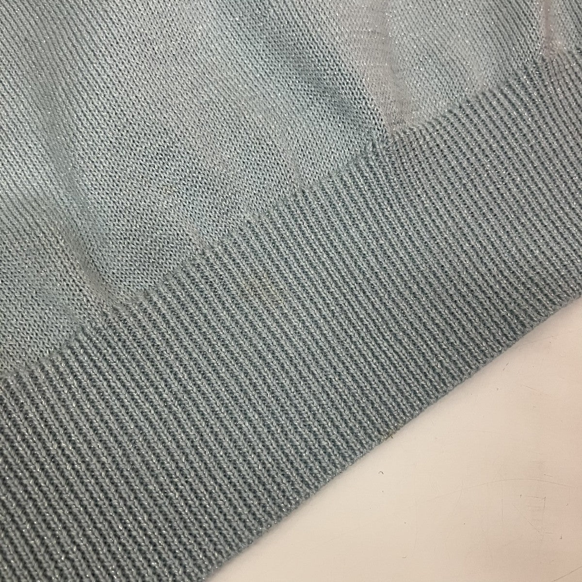 Lame Blend Henley Neck KnitヘンリーネックニットSOWU255003