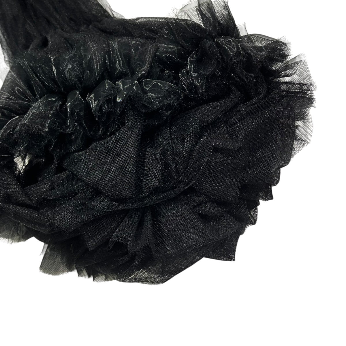 noir kei ninomiya 23SSチュールブラウス長袖ブラウス3K-B007 古着・中古-4枚目のアイテム画像