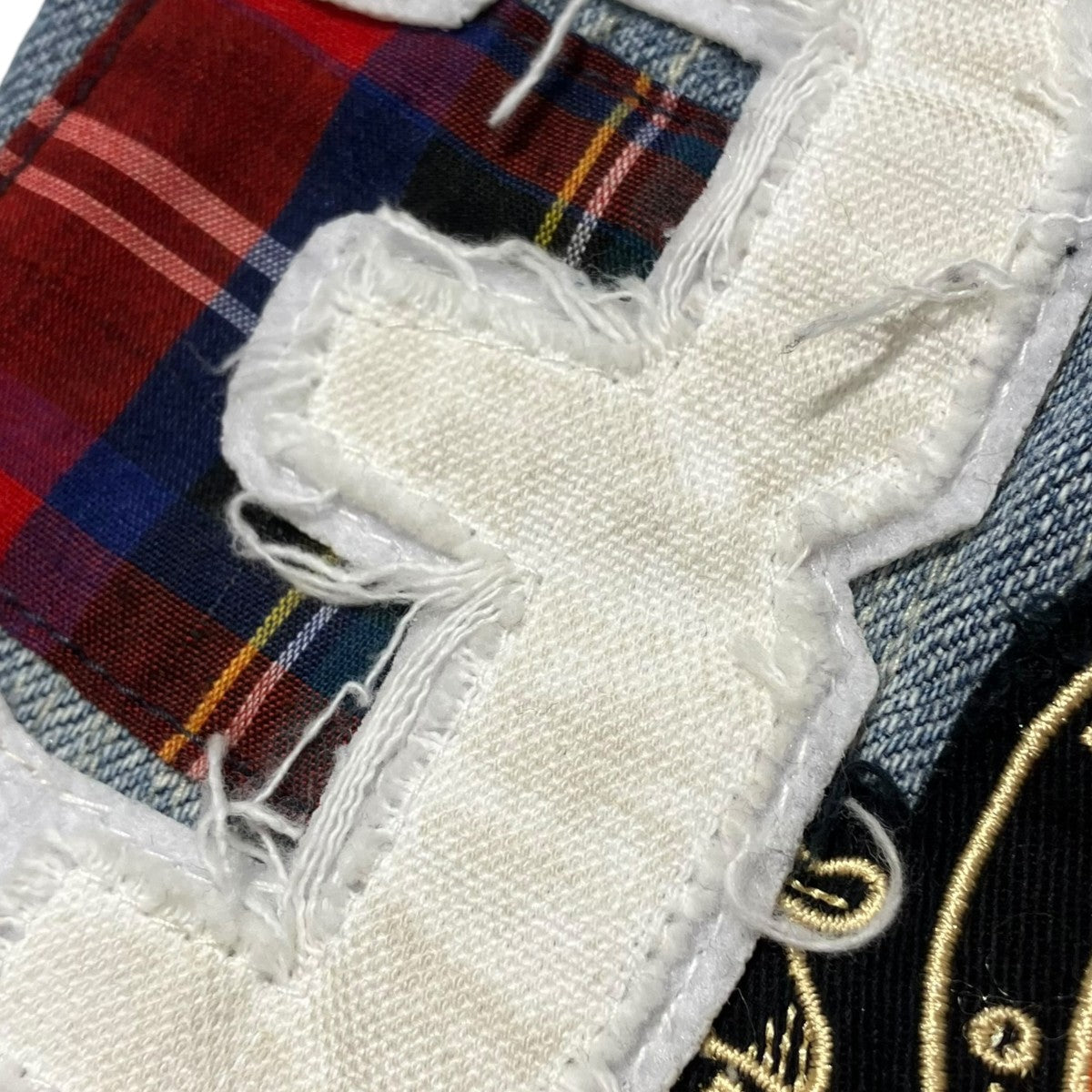 POLO RALPH LAUREN Boy friend SKINNY ワッペンデニムパンツ313561571001 古着・中古-8枚目のアイテム画像