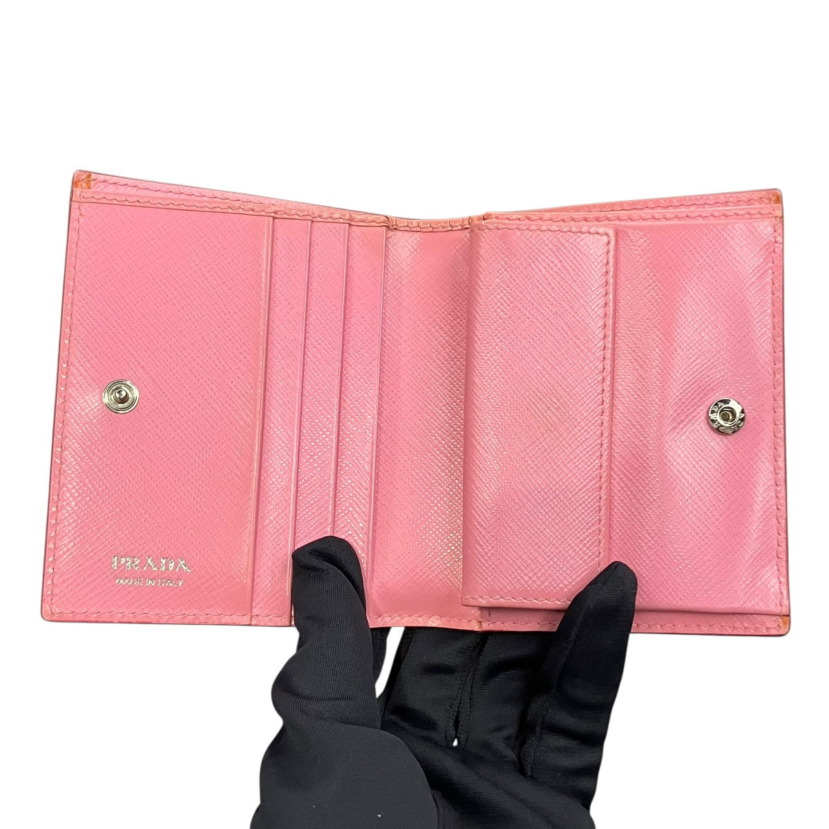 PRADA 2つ折り財布 古着・中古-3枚目のアイテム画像