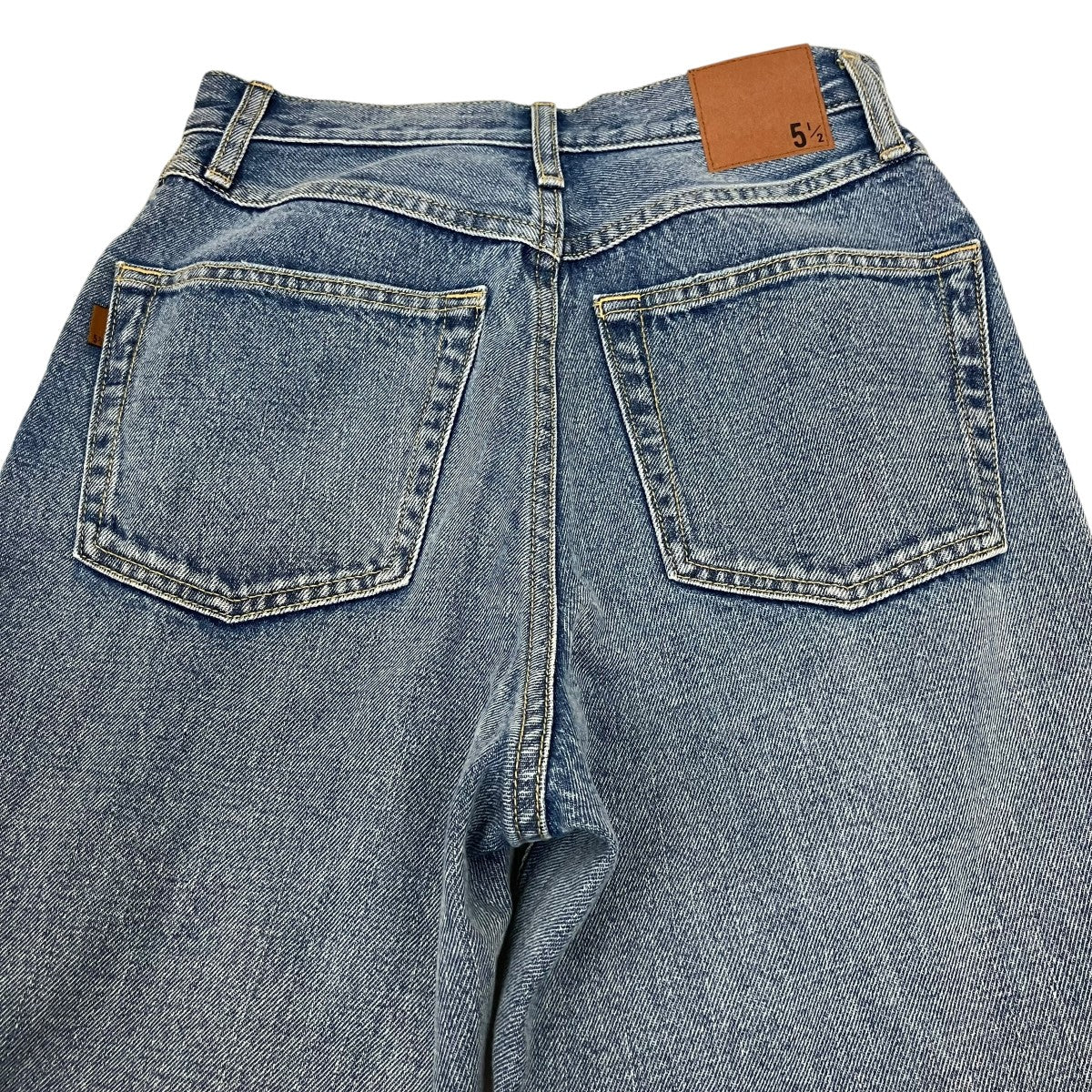 5 1／2 25SSCROPPED DENIMデニムパンツ25030200205010 古着・中古-4枚目のアイテム画像