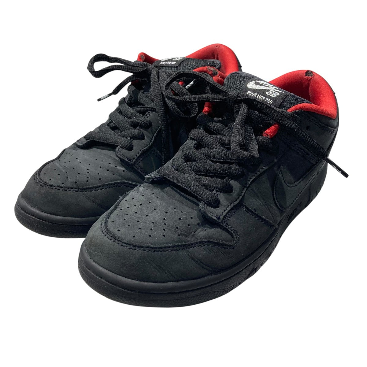 NIKE×Supreme 25AWSupreme × Nike SB Dunk Low BlackローカットスニーカーHQ8487-001 古着・中古-1枚目のアイテム画像