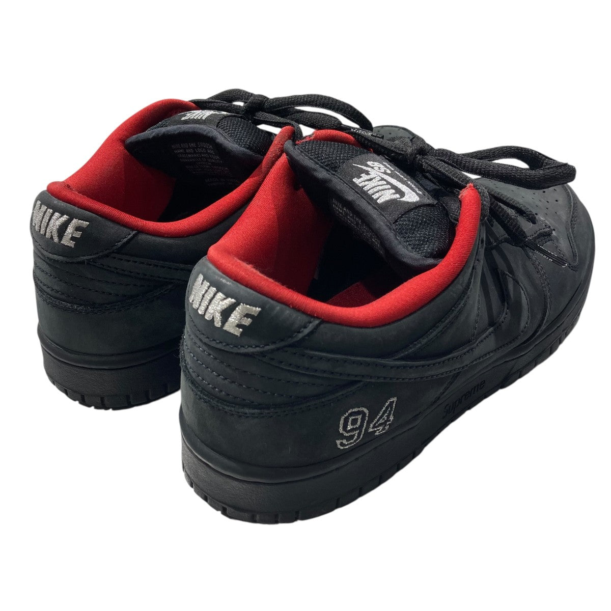 NIKE×Supreme 25AWSupreme × Nike SB Dunk Low BlackローカットスニーカーHQ8487-001 古着・中古-2枚目のアイテム画像