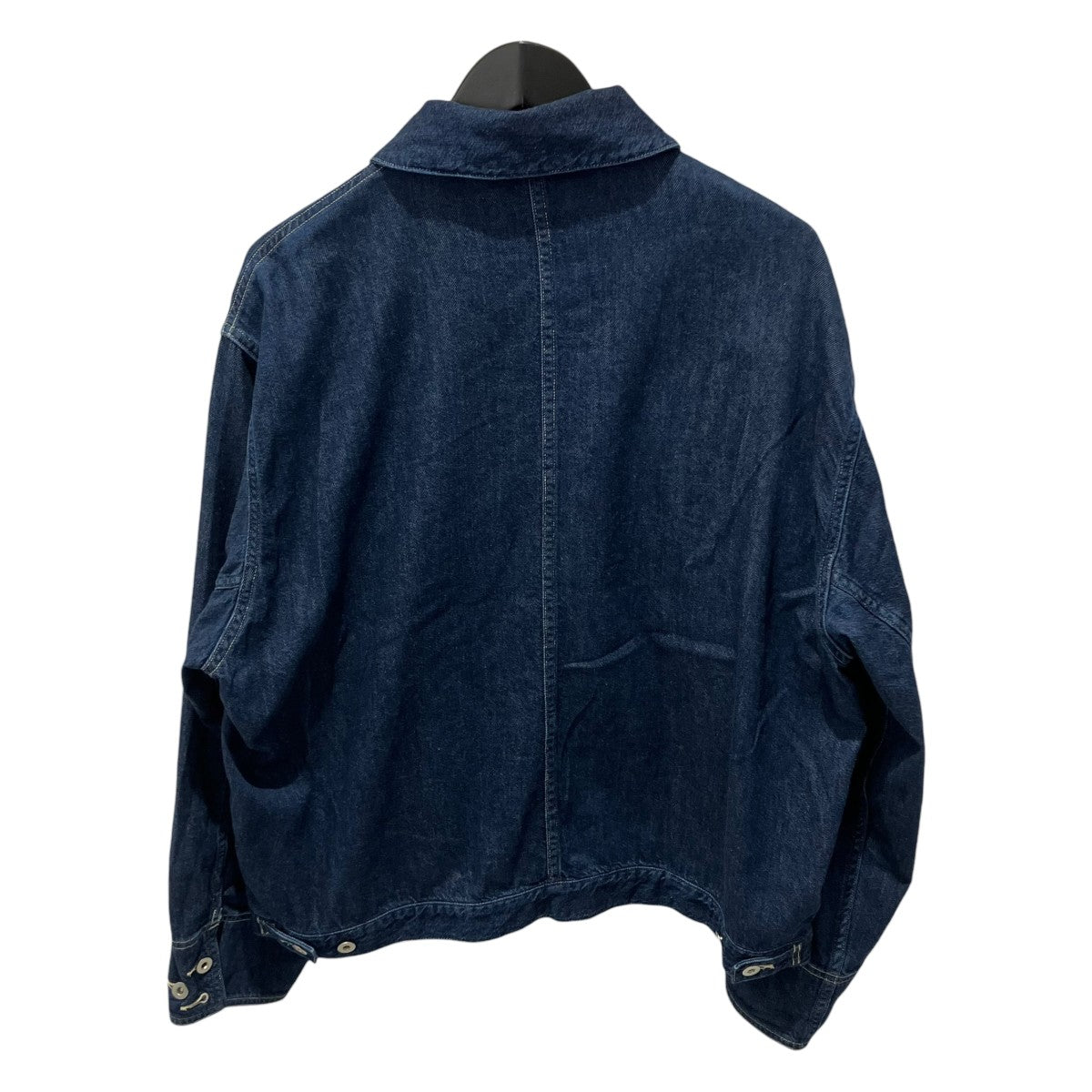 Light oz Denim ZIP Work Jacketジップアップジャケットbroots24f5