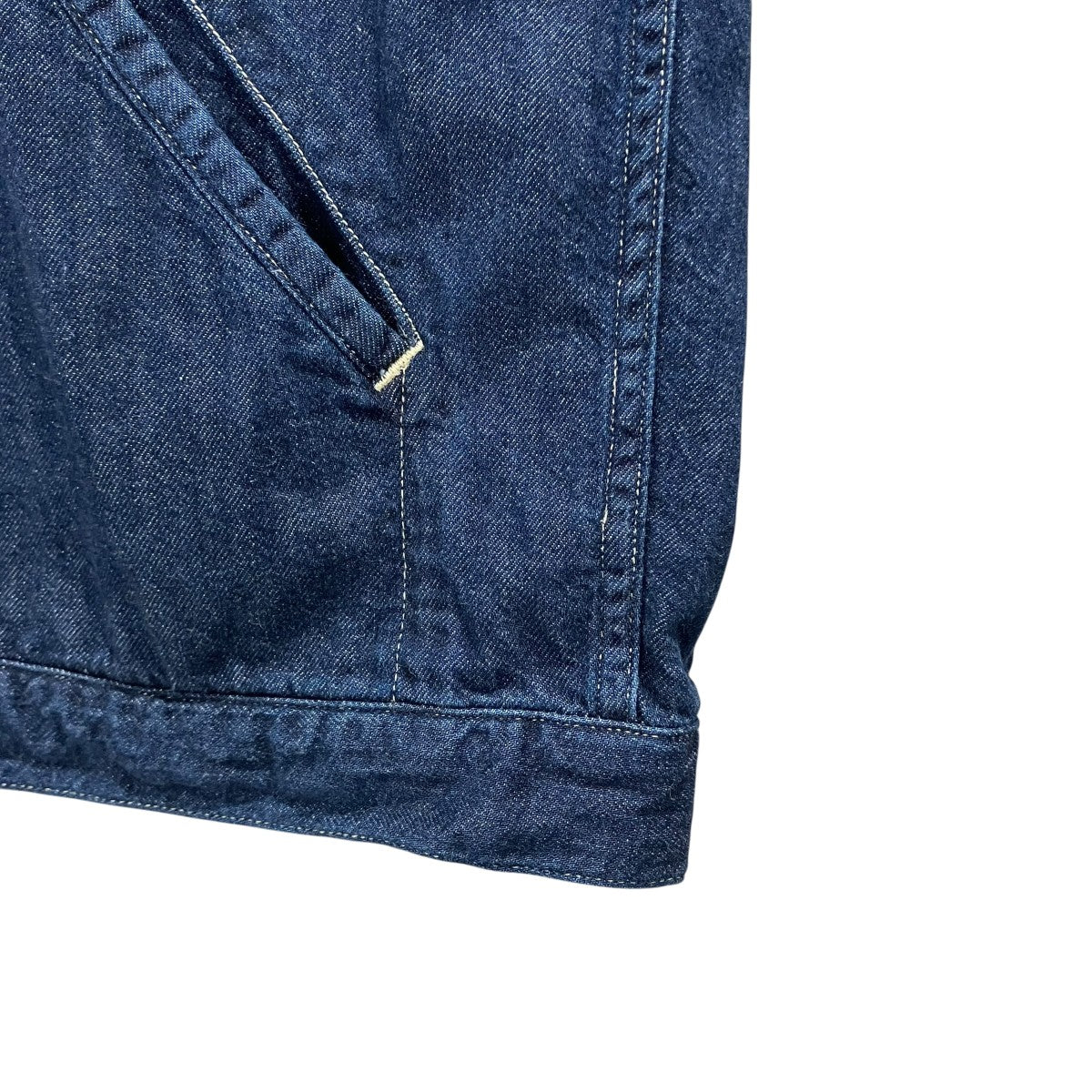 Light oz Denim ZIP Work Jacketジップアップジャケットbroots24f5