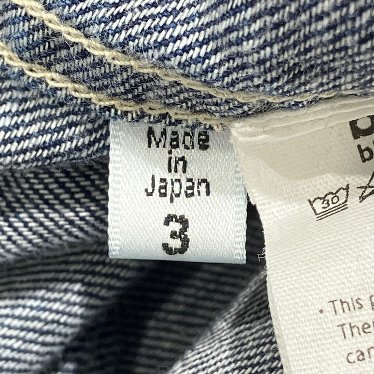 Light oz Denim ZIP Work Jacketジップアップジャケットbroots24f5