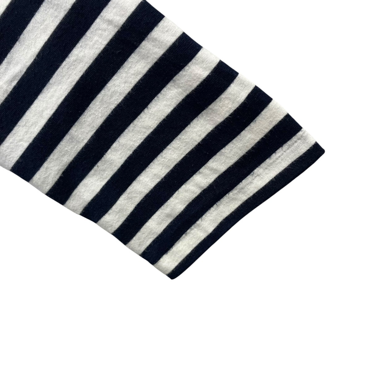 REGULATION yohji yamamoto pour homme 14AWボーダー切り替えデザインTシャツ長袖カットソーHF-T57-080 古着・中古-4枚目のアイテム画像