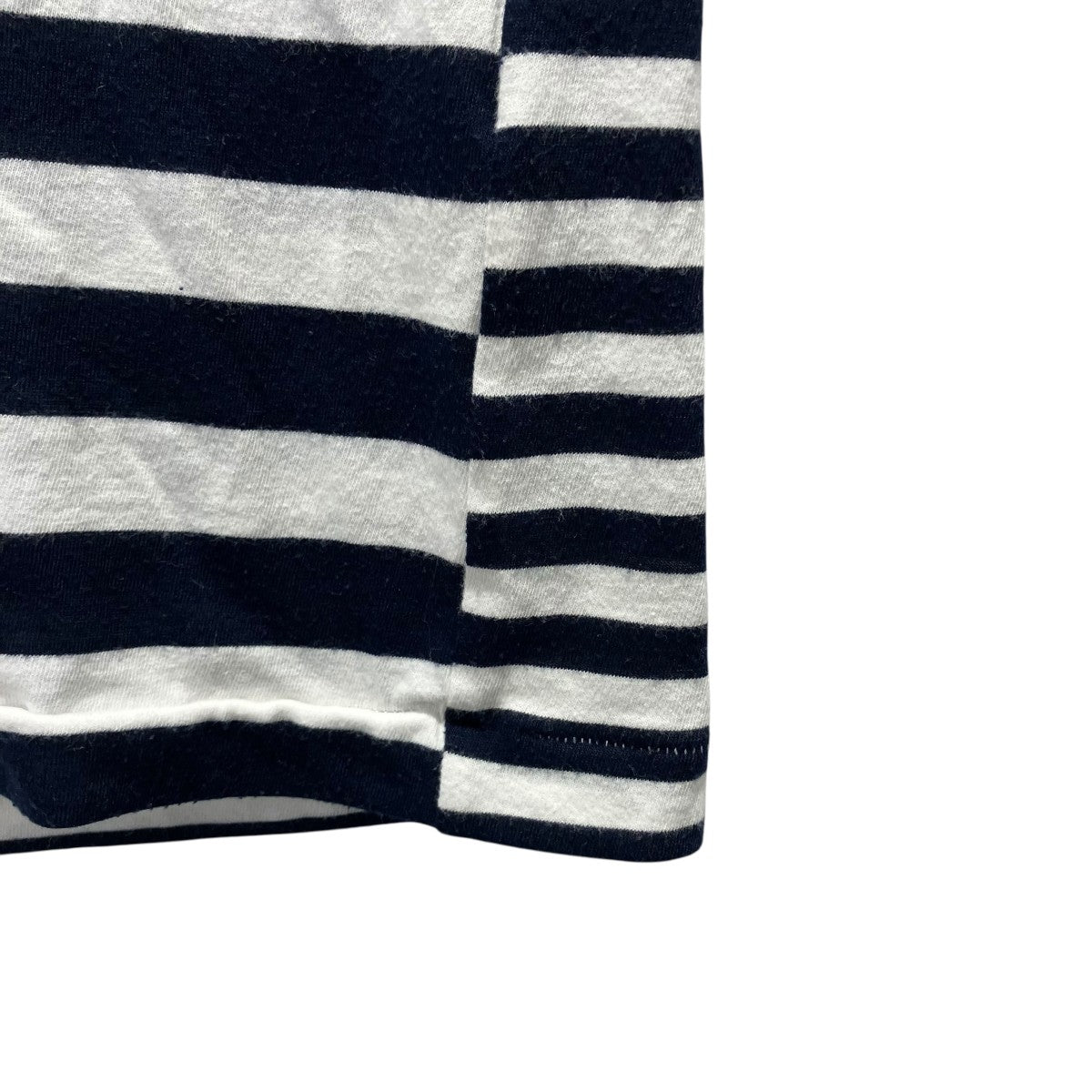 REGULATION yohji yamamoto pour homme 14AWボーダー切り替えデザインTシャツ長袖カットソーHF-T57-080 古着・中古-5枚目のアイテム画像