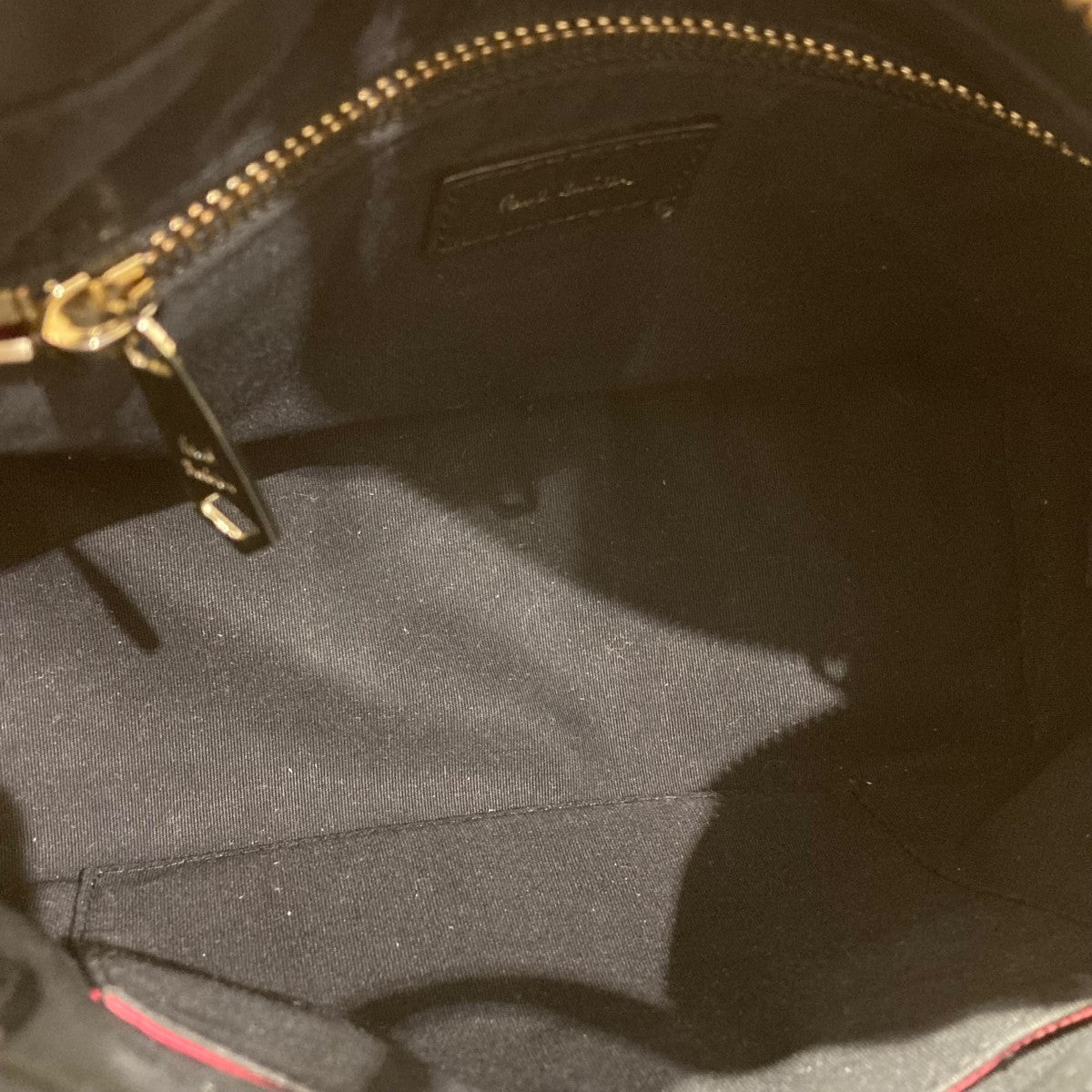Paul Smith cross over stripe trim hand bagハンドバッグ 古着・中古-5枚目のアイテム画像