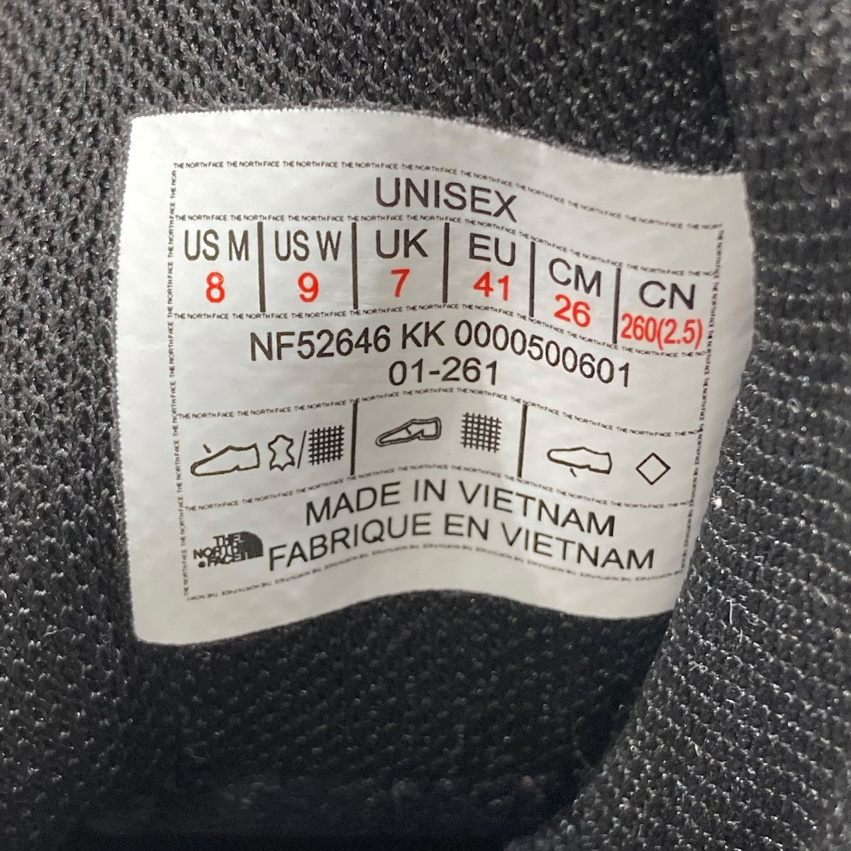 THE NORTH FACE VECTIV Taraval GORE-TEXスニーカーnf52646 古着・中古-6枚目のアイテム画像