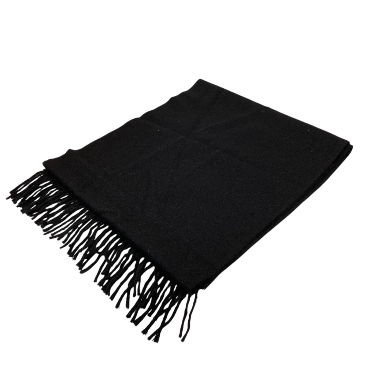Brushed Scarf   Pure BlackマフラーTIB-ALAC2001ML