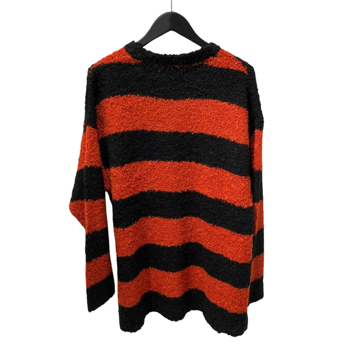 NUMBER (N)INE 復刻 ALPACA STRIPED KNIT BIG PULLOVER長袖ニット 古着・中古-2枚目のアイテム画像