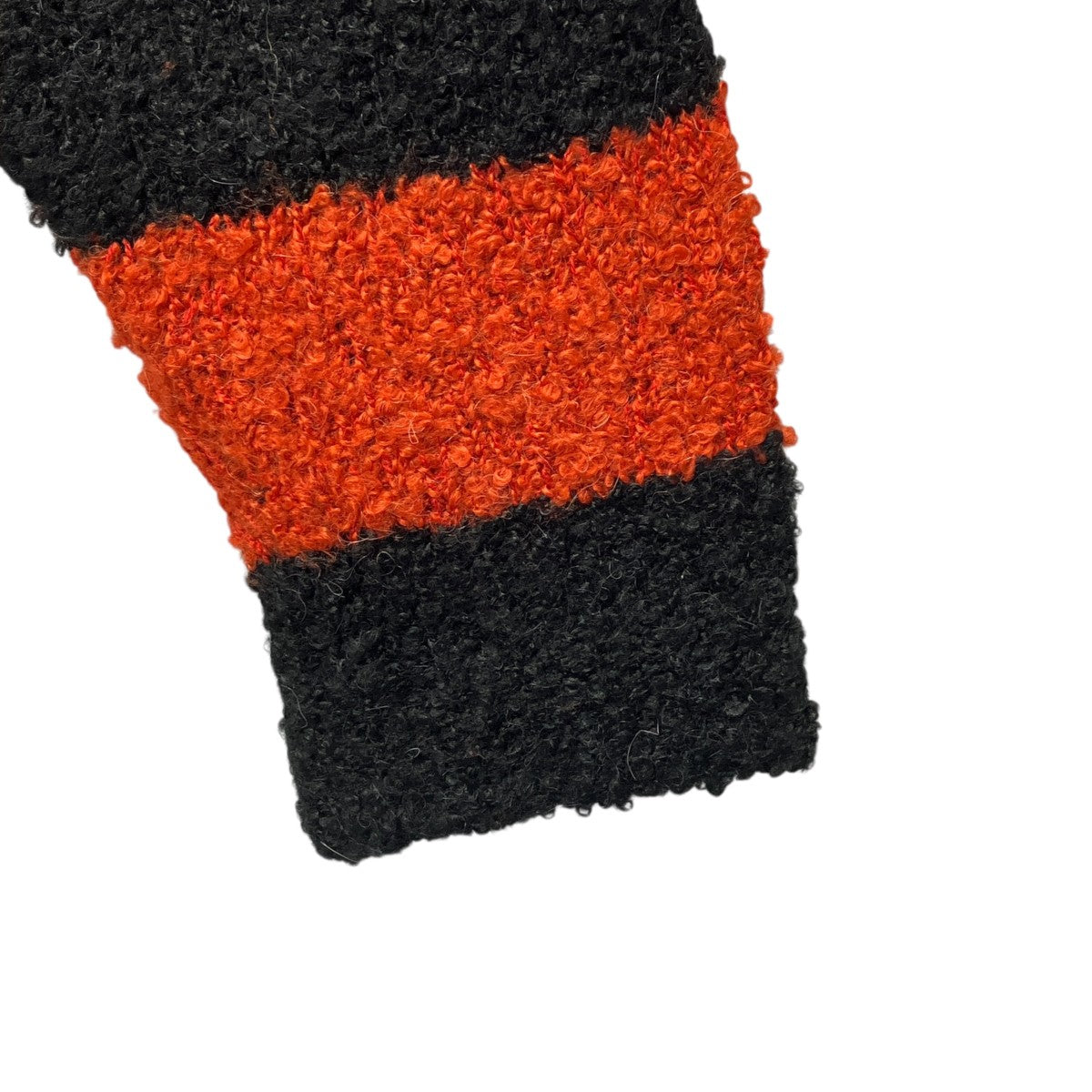 NUMBER (N)INE 復刻 ALPACA STRIPED KNIT BIG PULLOVER長袖ニット 古着・中古-4枚目のアイテム画像