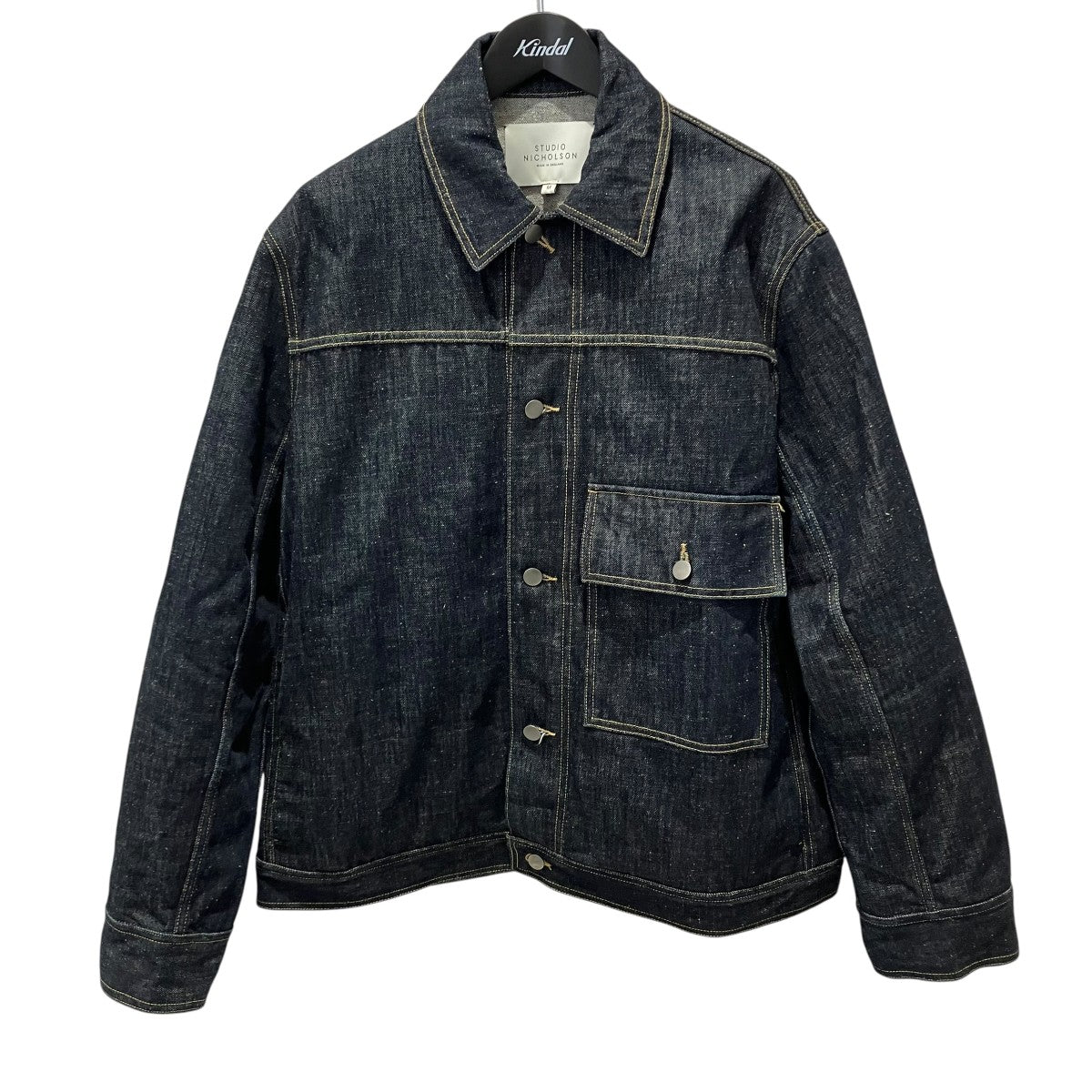 STUDIO NICHOLSON LAZAR DENIM JACKETデニムジャケット51-10-422007 古着・中古-1枚目のアイテム画像