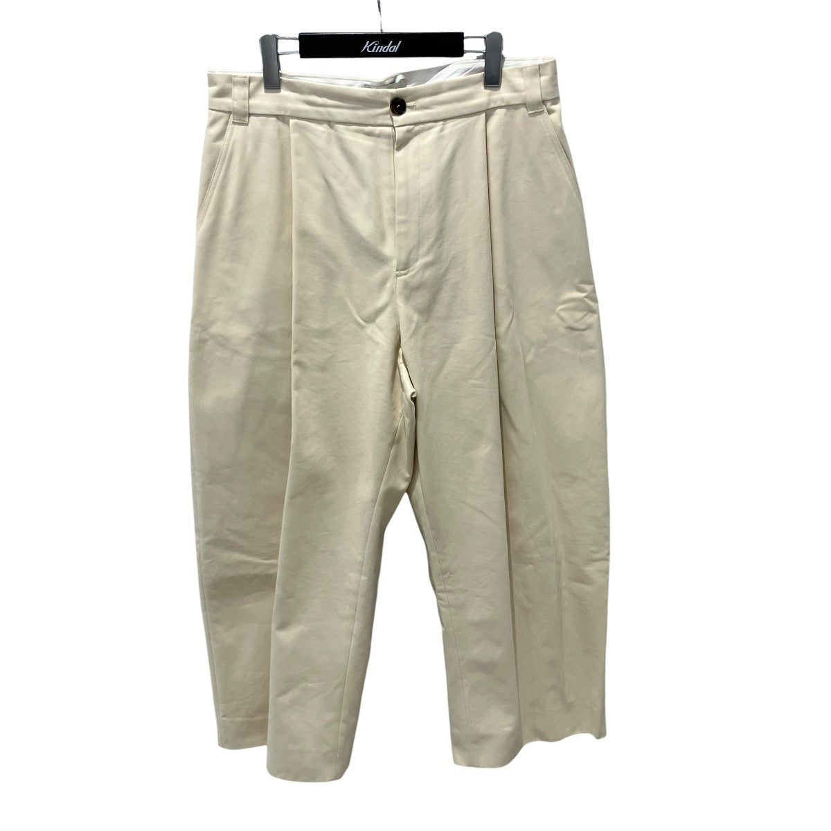 STUDIO NICHOLSON ピーチスキンコットンツイルタックパンツ51-10-722022 古着・中古-1枚目のアイテム画像
