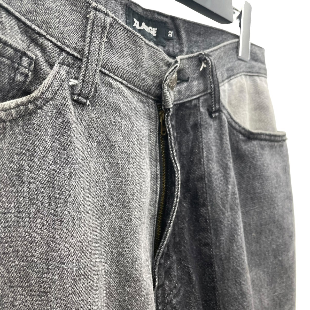X-LARGE PATCHWORK DENIM PANTS 101223031009 古着・中古-5枚目のアイテム画像