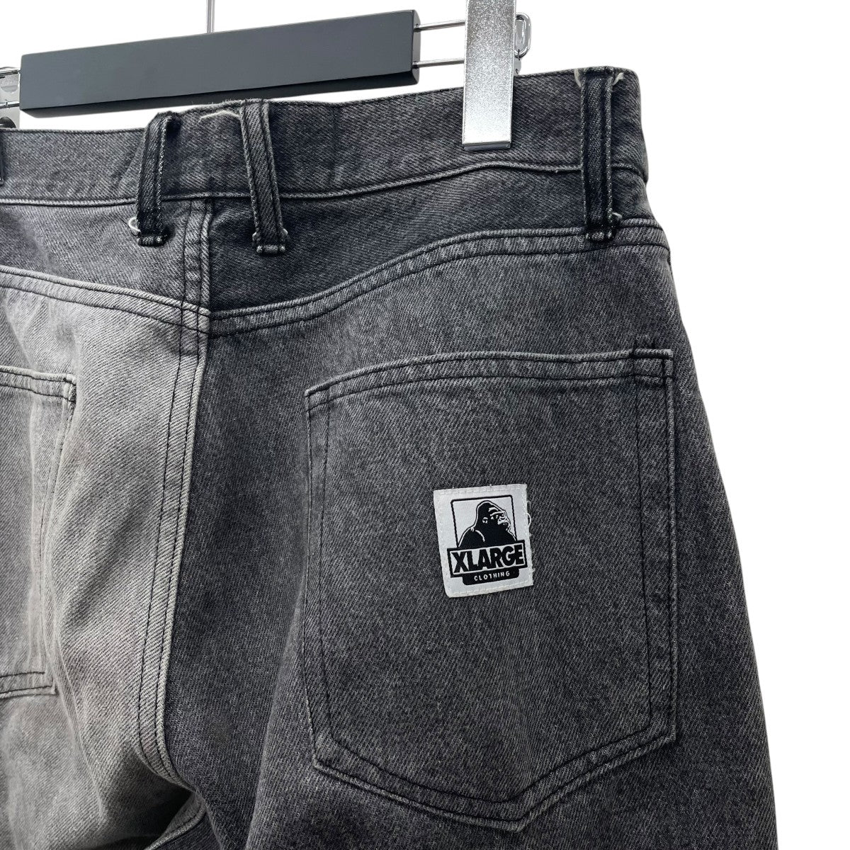 X-LARGE PATCHWORK DENIM PANTS 101223031009 古着・中古-6枚目のアイテム画像