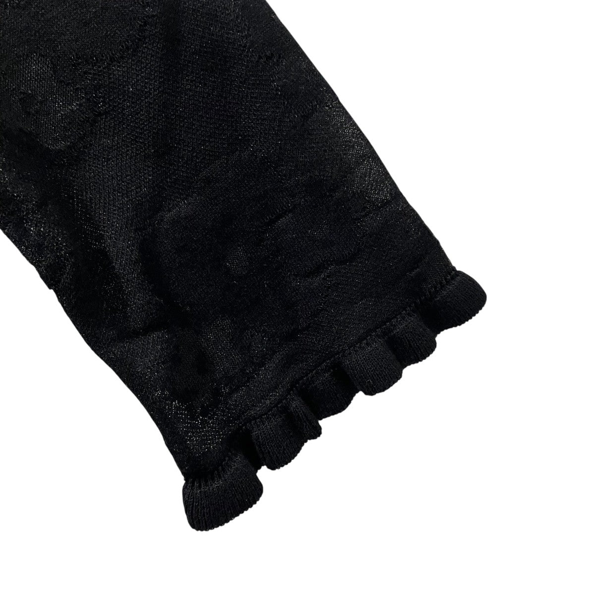 Cecilie Bahnsen 25SSPETRA CARDIGAN JAQUARD KNITニットカーディガンBLK-15090-A 古着・中古-4枚目のアイテム画像
