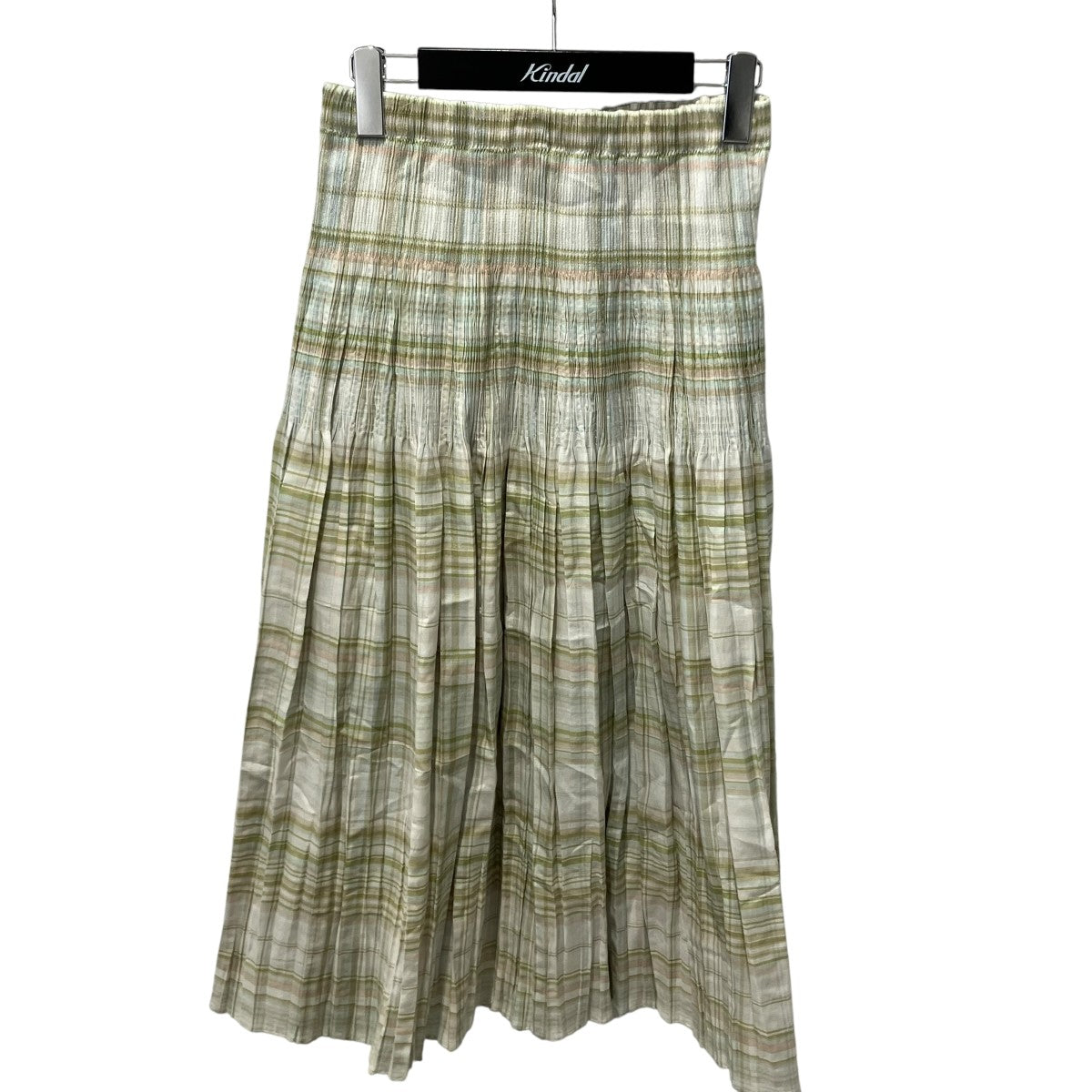 Haat ISSEY MIYAKE(ハートイッセイミヤケ) ギンガムチェックギャザー