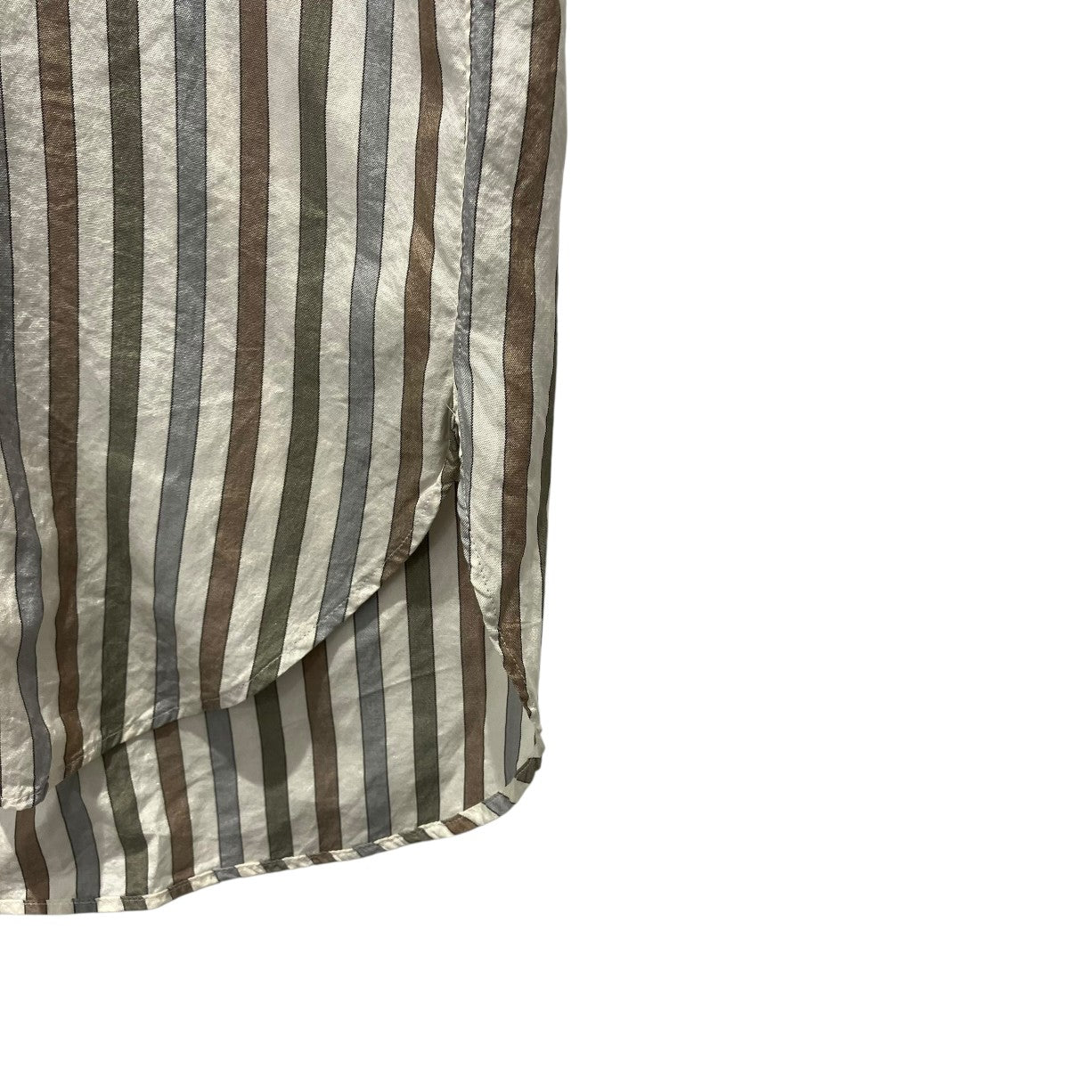 MAATEE＆SONS 24SSSILK BAND COLLAR SHIRTバンドカラーシャツMT4103-0604A 古着・中古-5枚目のアイテム画像