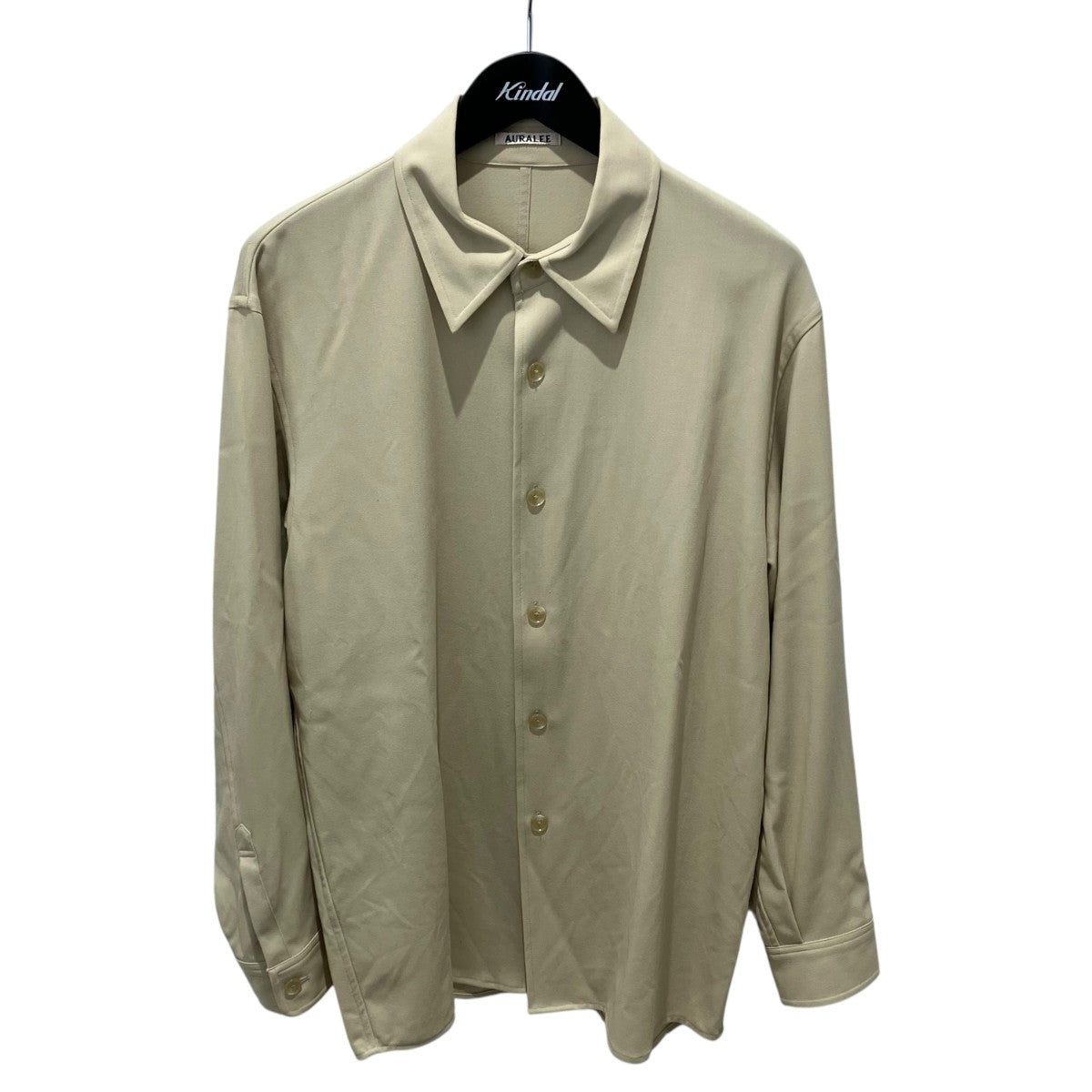 AURALEE 24SSHARD TWIST WOOL DOBBY SHIRT長袖シャツA24SS01KW 古着・中古-1枚目のアイテム画像