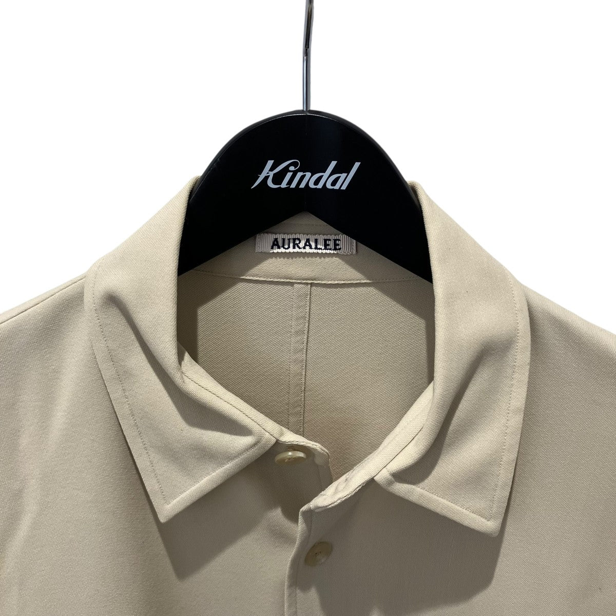 AURALEE 24SSHARD TWIST WOOL DOBBY SHIRT長袖シャツA24SS01KW 古着・中古-3枚目のアイテム画像