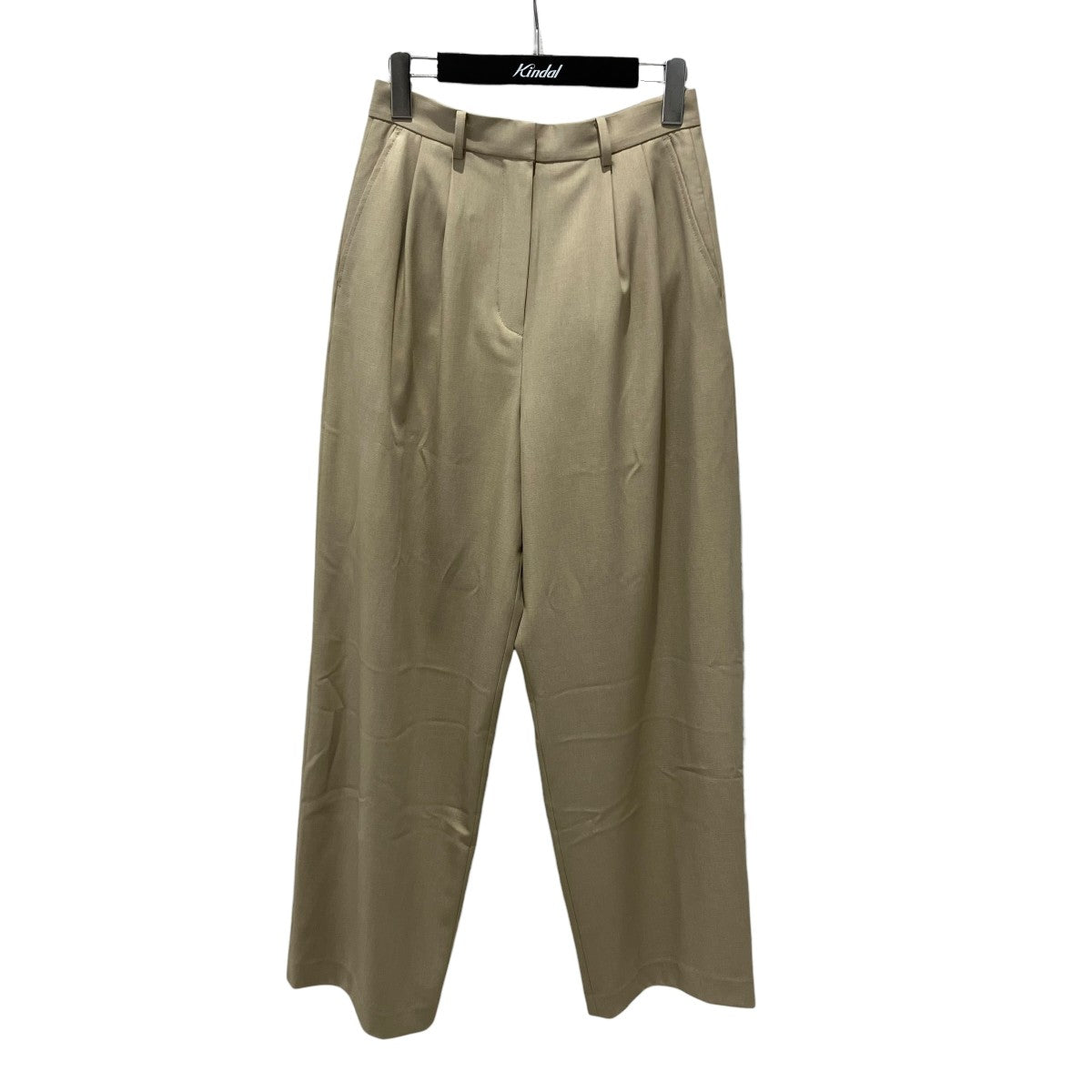 CLANE 26SSBASIC TUCK PANTSスラックスパンツ10110-7083 古着・中古-1枚目のアイテム画像