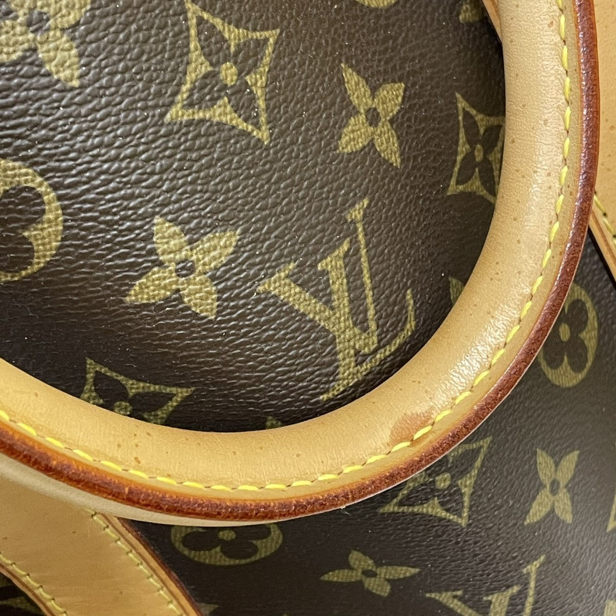 LOUIS VUITTON 222-6 梅田トラベルバッグM41424 ｷｰﾎﾟﾙ55 古着・中古-6枚目のアイテム画像