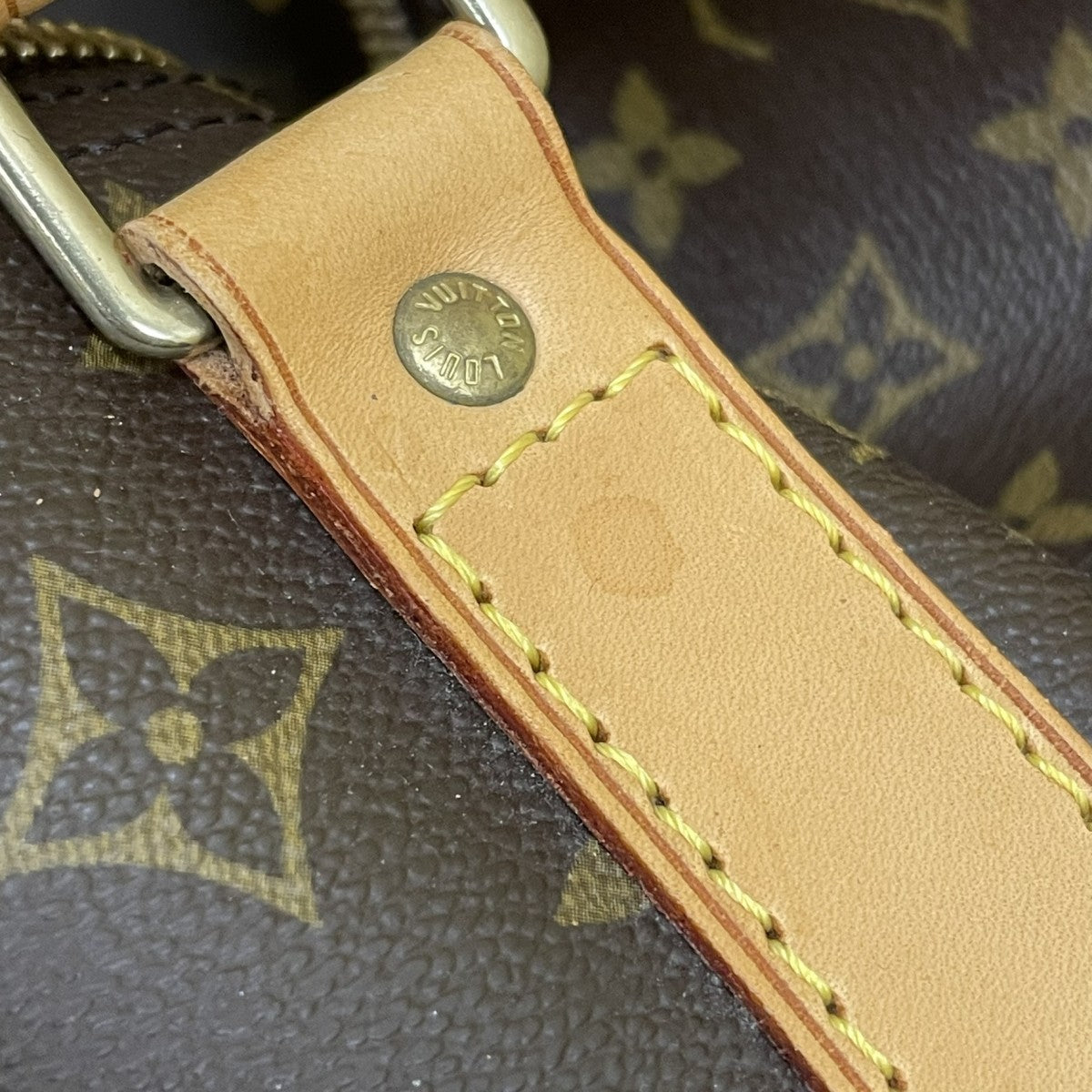LOUIS VUITTON 222-6 梅田トラベルバッグM41424 ｷｰﾎﾟﾙ55 古着・中古-9枚目のアイテム画像