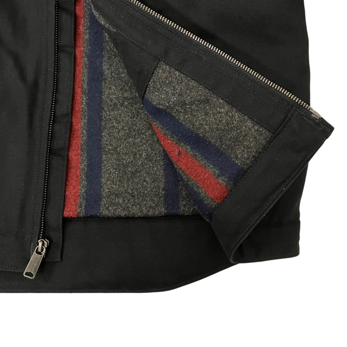 CarHartt 25SSDUCK DETROIT JACKET BLANKET LINEDデトロイトジャケットOJ3828-M 古着・中古-5枚目のアイテム画像