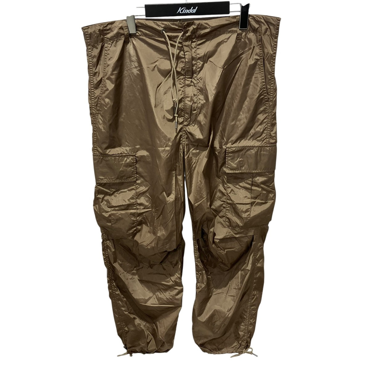 H BEAUTY＆YOUTH 23AWOLMETEX CRUNCHY CARGOカーゴパンツ1214-174-8390 古着・中古-1枚目のアイテム画像