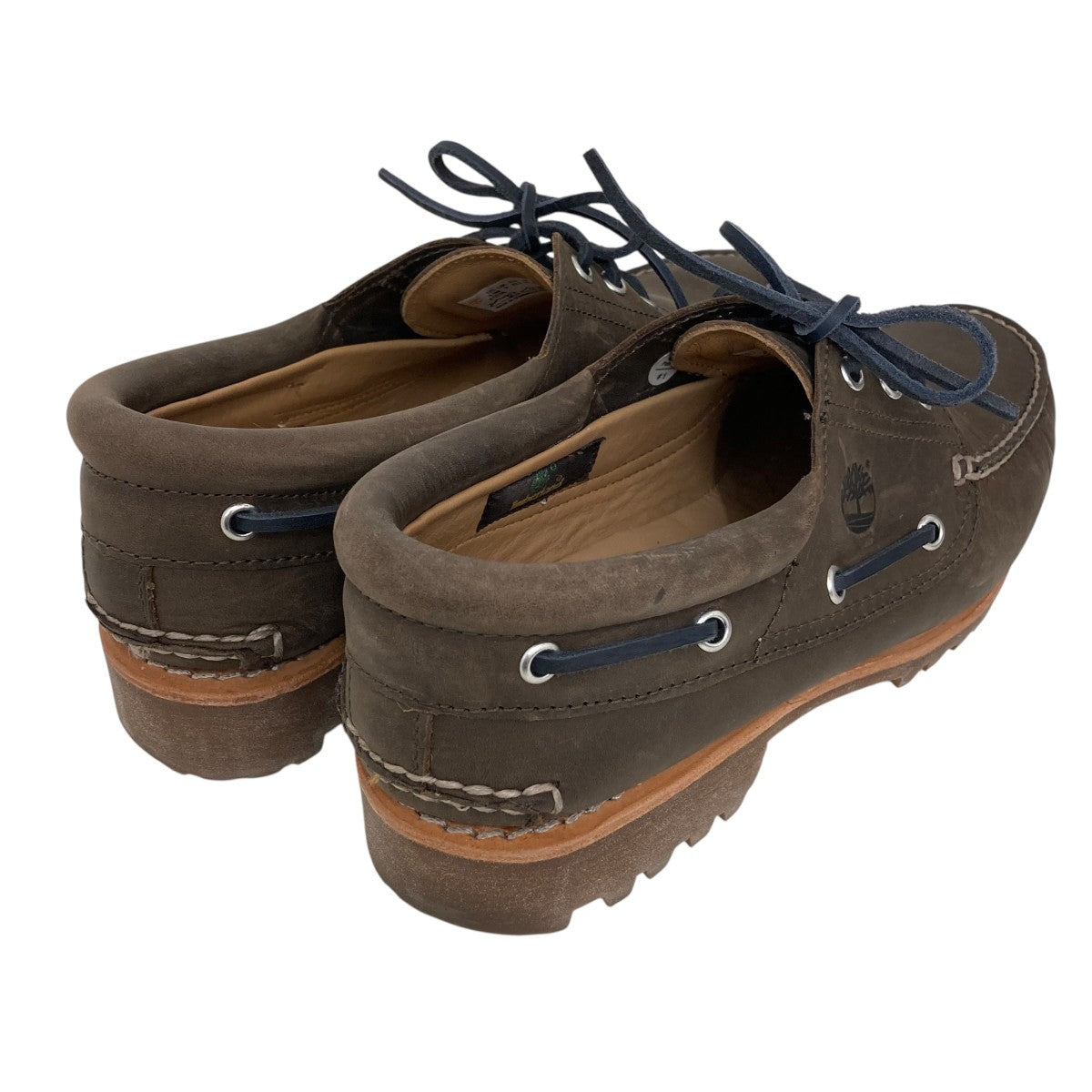 Timberland 3EYE CLASSIC LUG OLIVE FULL GRAINショートブーツA5S38 古着・中古-2枚目のアイテム画像