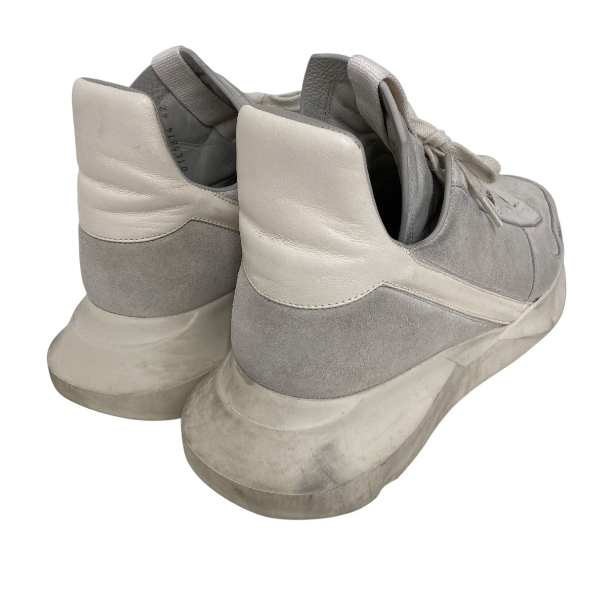 RICK OWENS Hollywood Geth Runnerスニーカー01E5814 古着・中古-2枚目のアイテム画像