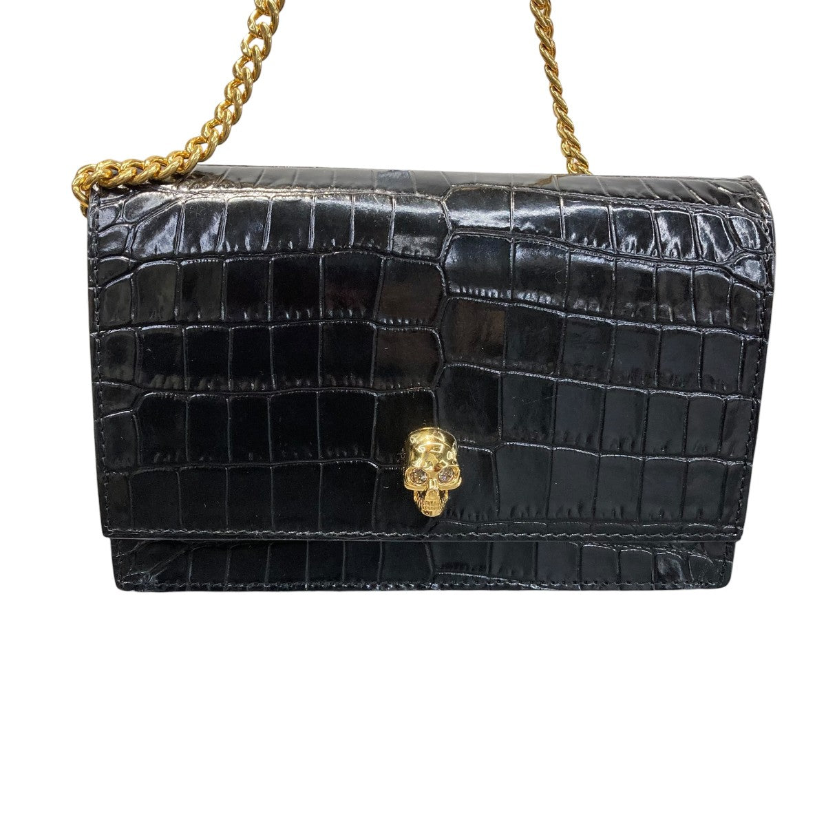 ALEXANDER McQUEEN チェーンショルダーバッグ613088 古着・中古-3枚目のアイテム画像