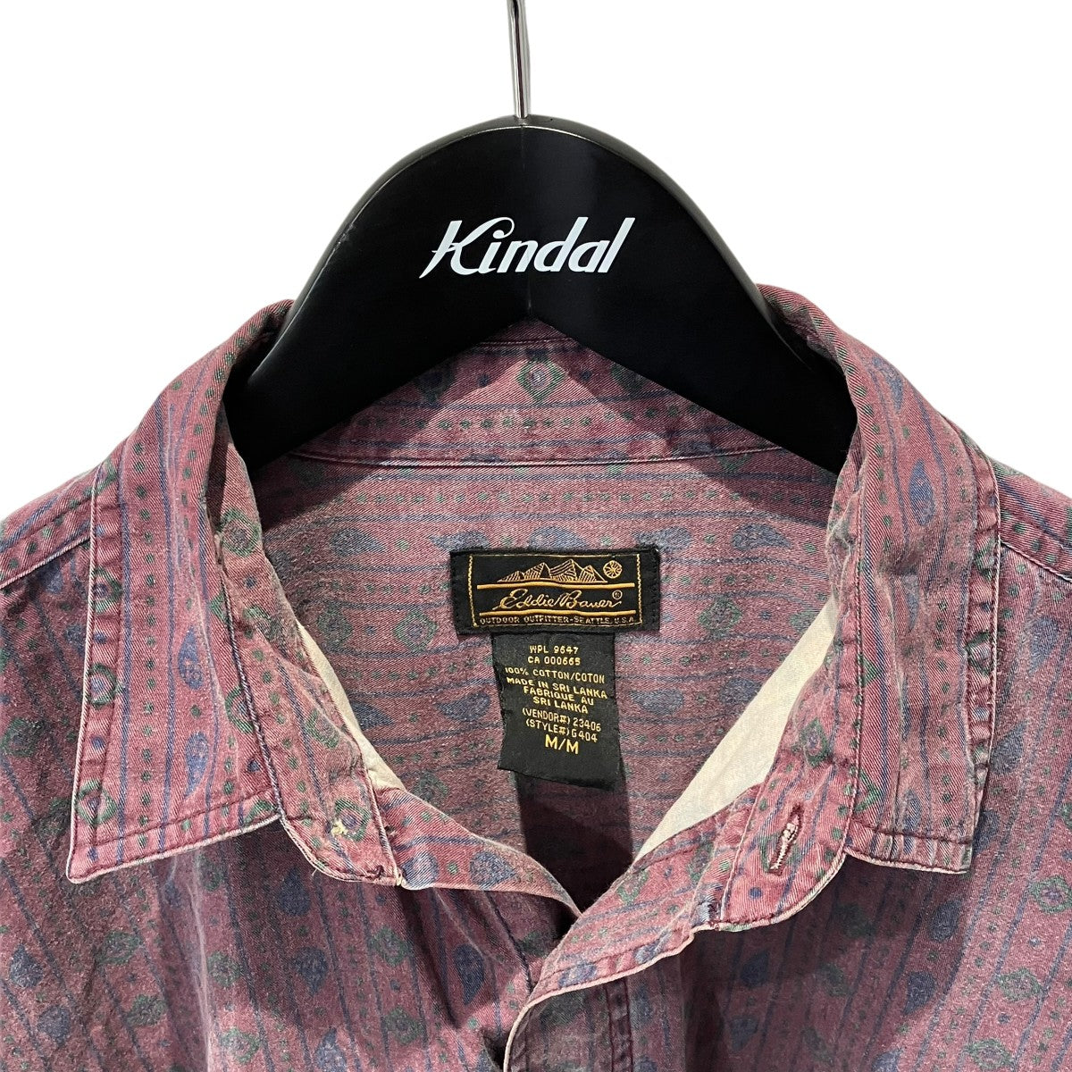 Eddie Bauer 〜90s長袖シャツ 古着・中古-3枚目のアイテム画像
