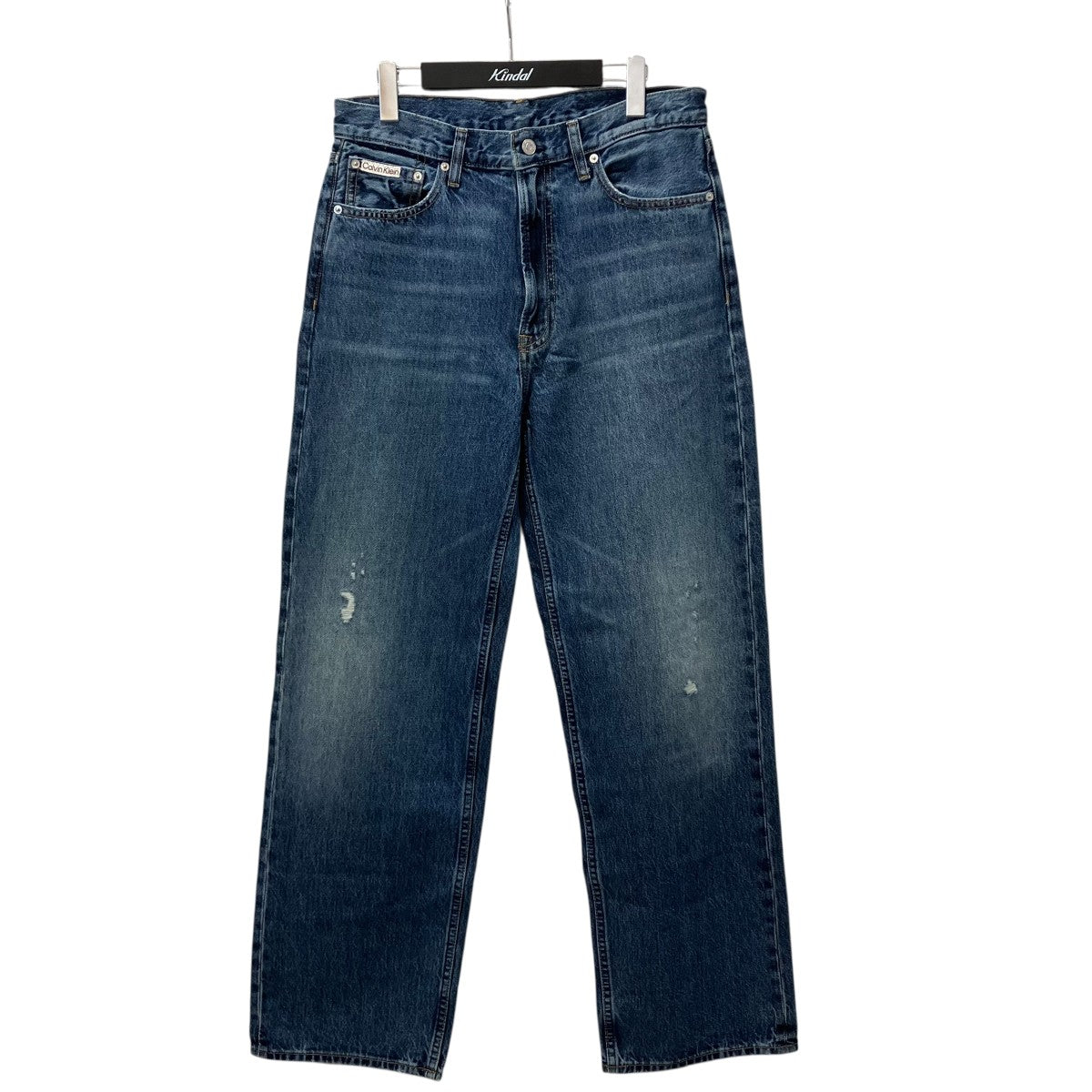 Calvin Klein クラシックトラッカーバギーパンツデニムパンツ4RB921G 古着・中古-1枚目のアイテム画像