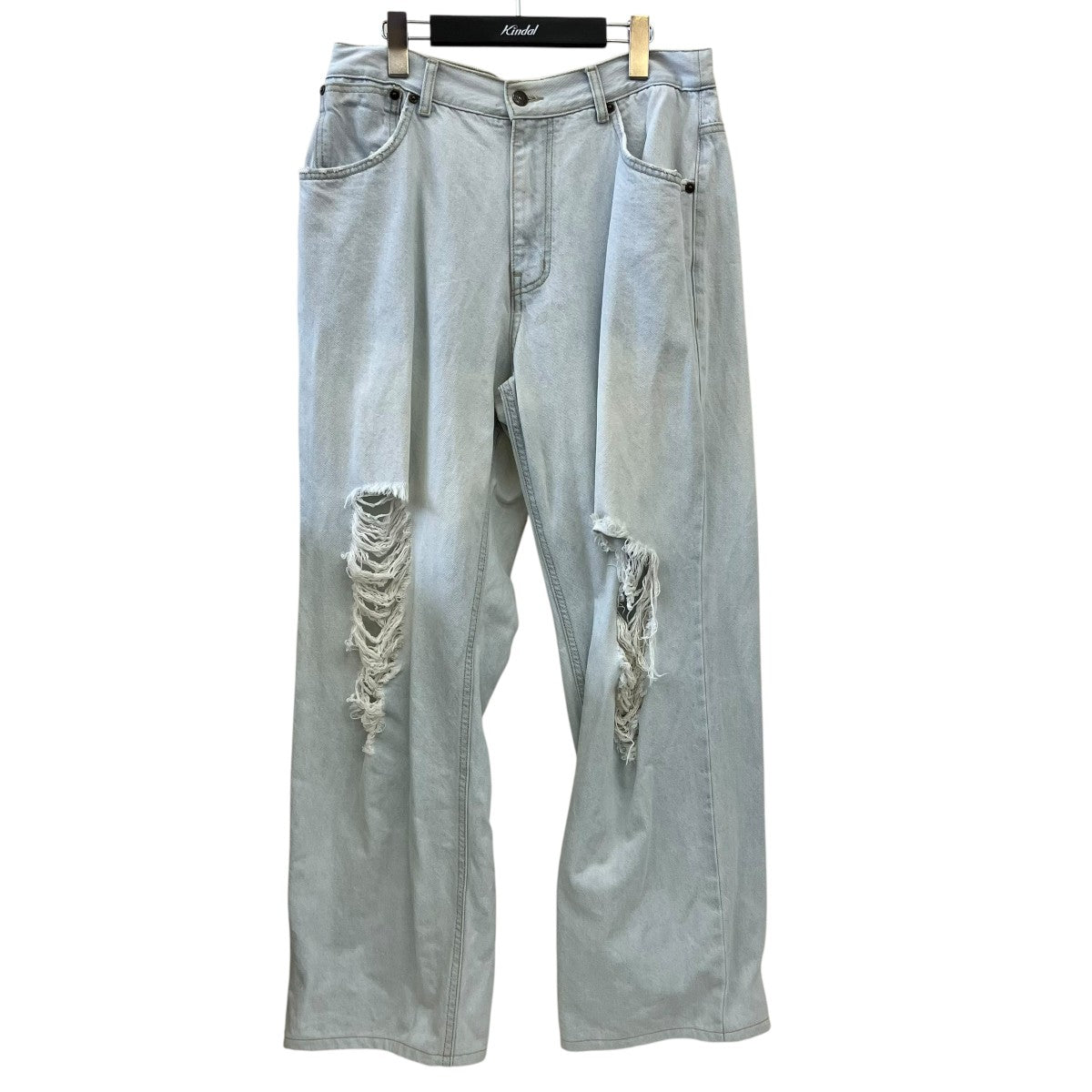 RELAXED DESTROYED DENIM JEANSデニムパンツ