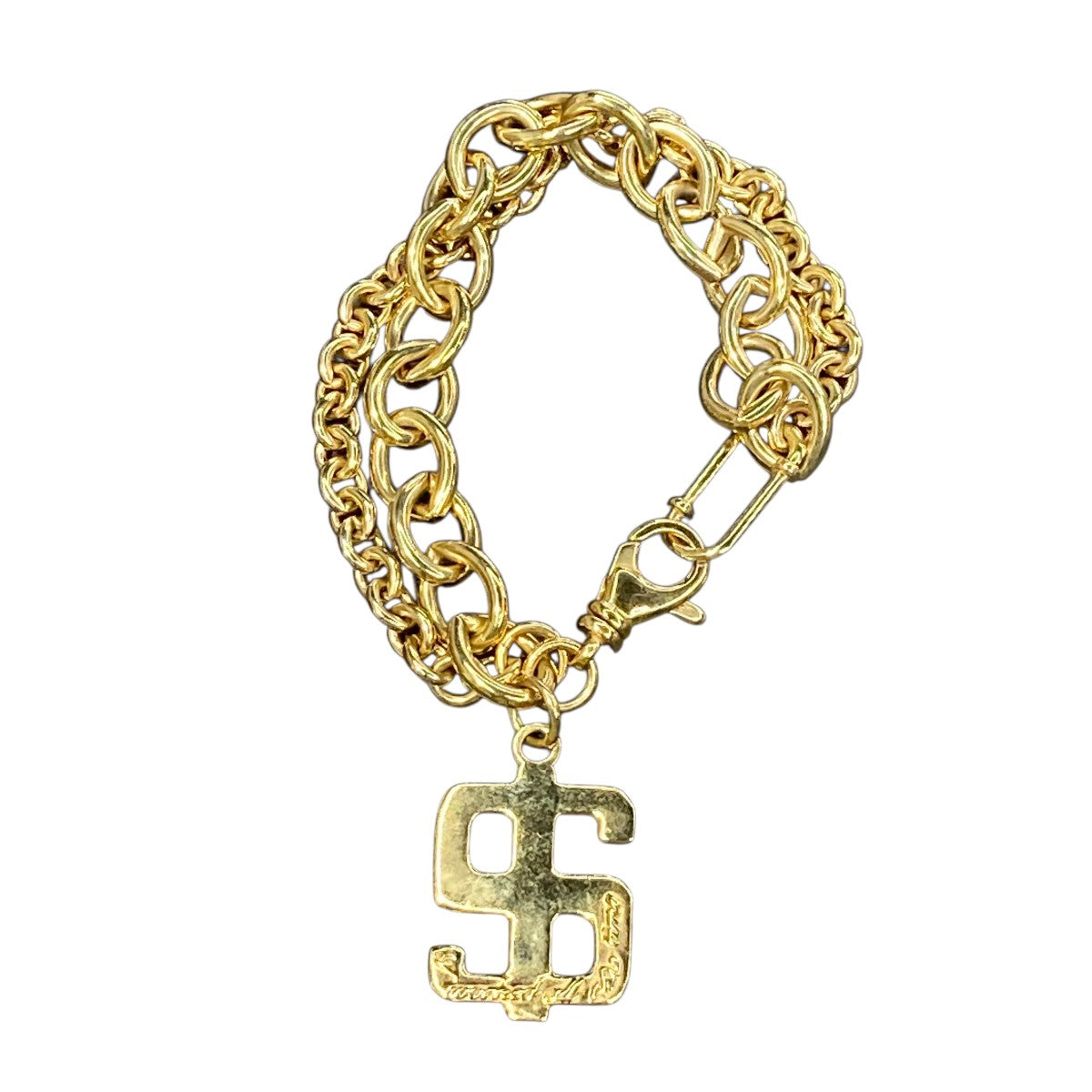 THENIME LLC DOLLAR SIGN CHAIN BRACELETブレスレット 古着・中古-1枚目のアイテム画像