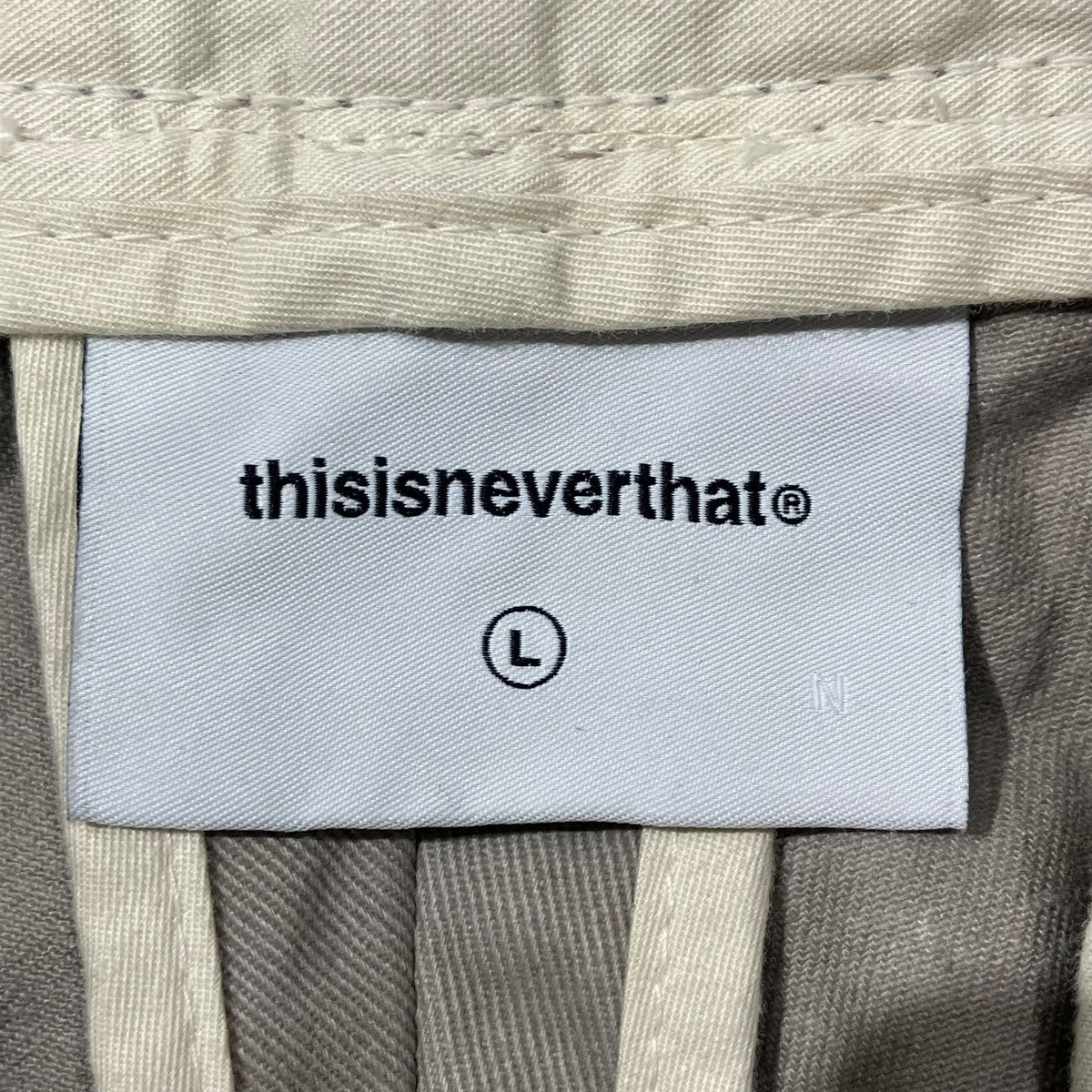 thisisneverthat Chino PantチノパンTN253WPACP03 古着・中古-5枚目のアイテム画像
