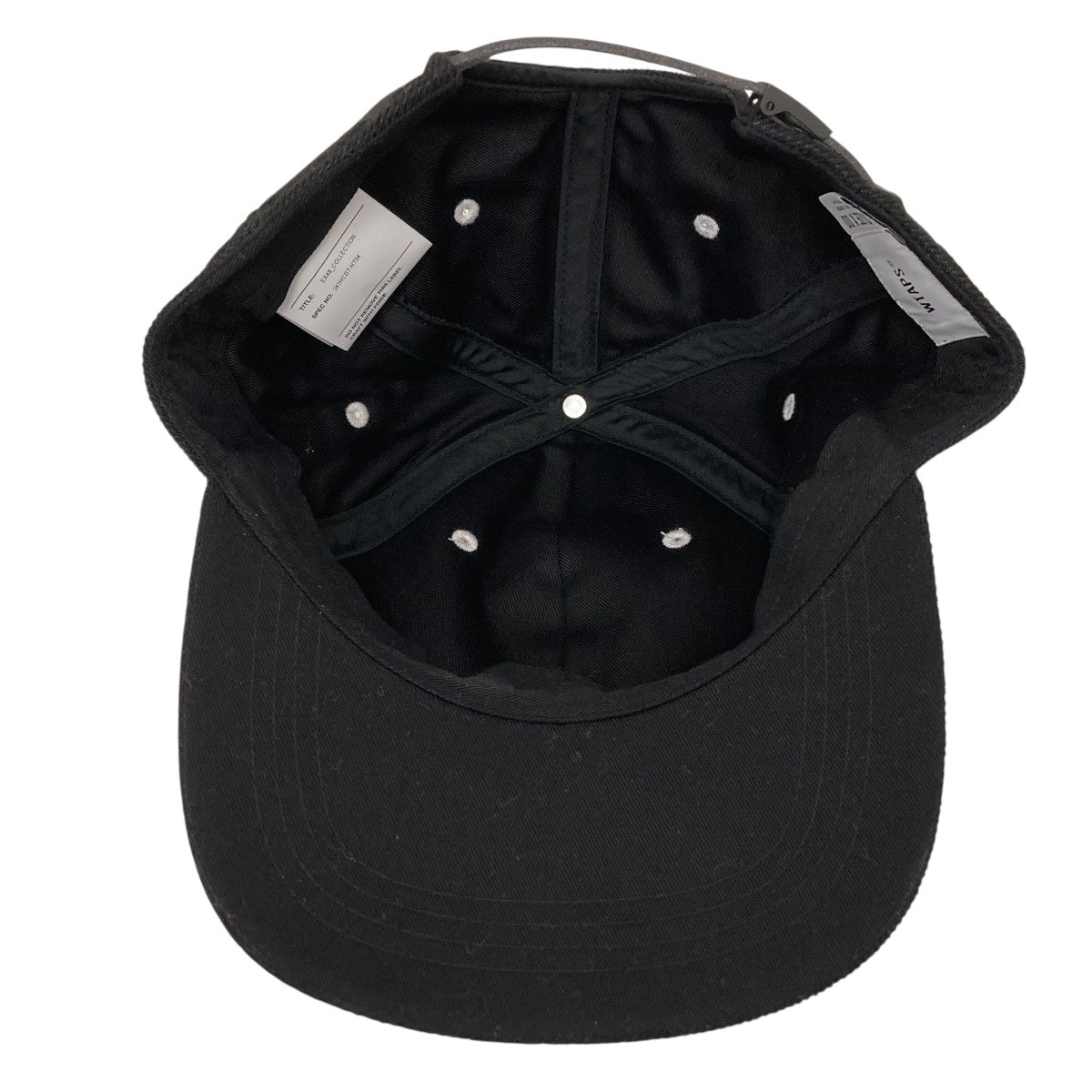 WTAPS 241HCDT-HT04 T-6H Cap Poly Twill Leagueキャップ 古着・中古-4枚目のアイテム画像