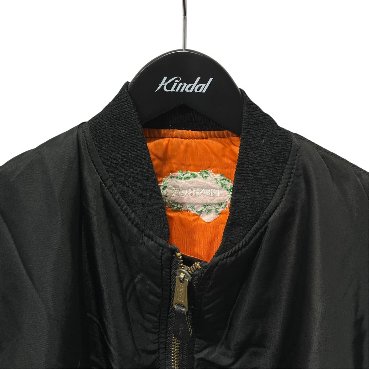ジャケット・アウター TENBOX embroidery MA-1 Lsize TENBOX(テンボックス) USA製ALPHA embroidery MA-1MA-1ジャケット