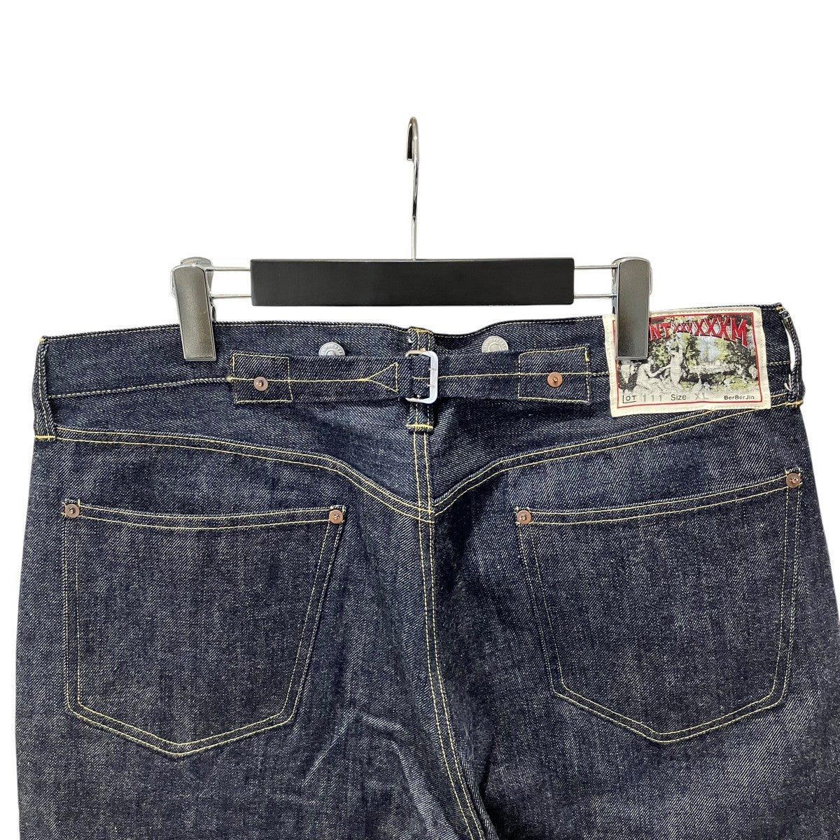 SAINT MICHAEL×BerBerJin 25AWBB DENIM PNTデニムパンツSM-HR1-0000-C61 古着・中古-4枚目のアイテム画像