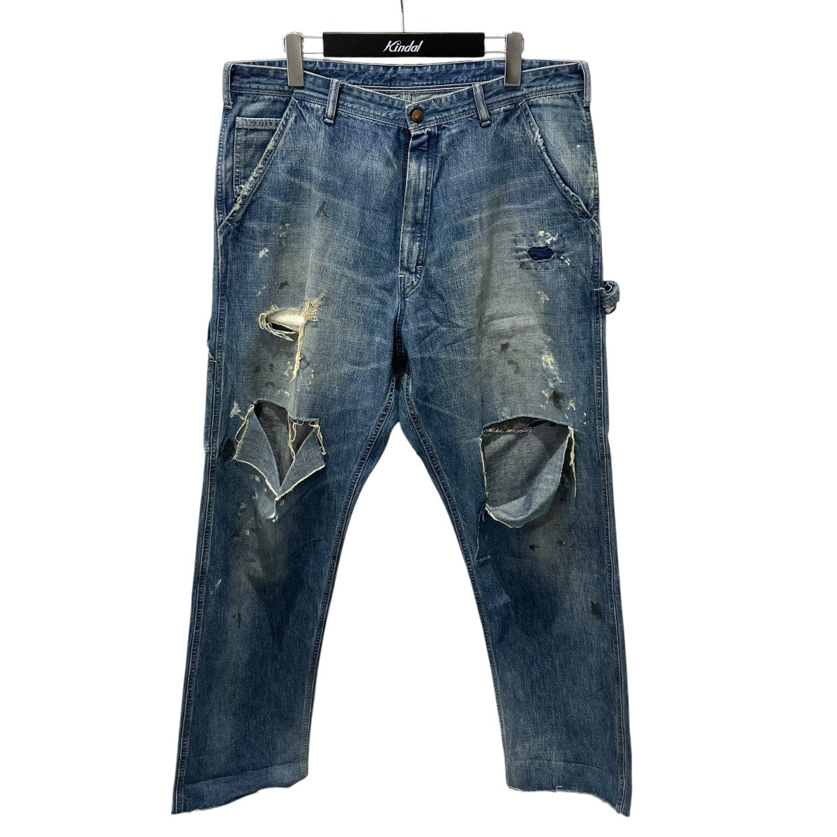 SAINT MICHAEL DENIM PANTS PAINTERデニムパンツSM-YS8-0000-051 古着・中古-1枚目のアイテム画像