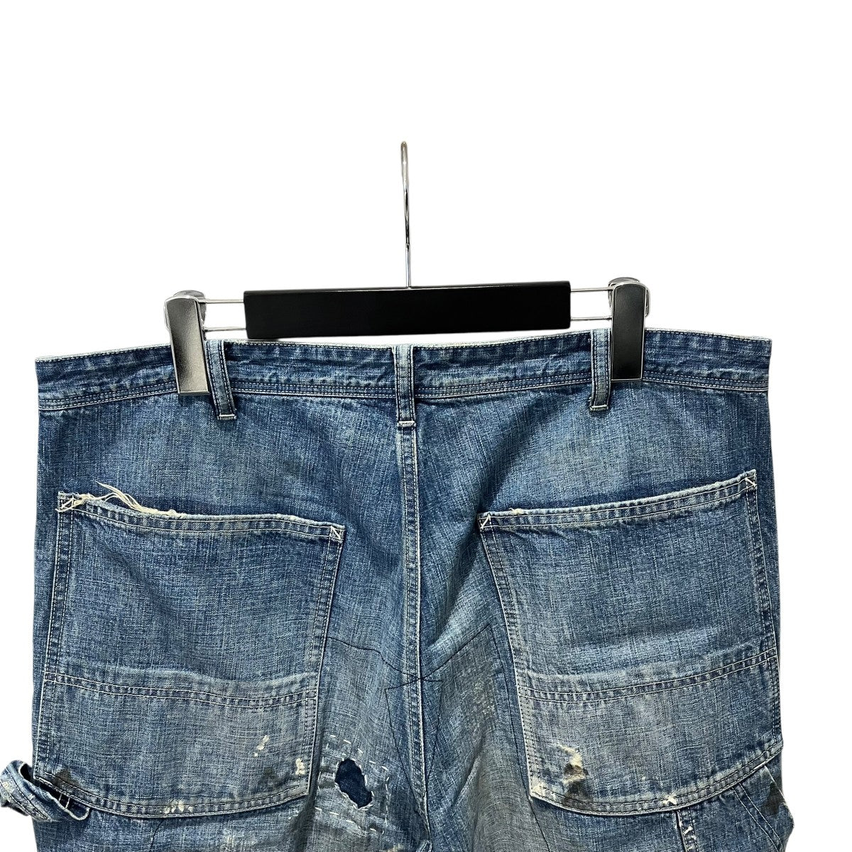 SAINT MICHAEL DENIM PANTS PAINTERデニムパンツSM-YS8-0000-051 古着・中古-4枚目のアイテム画像